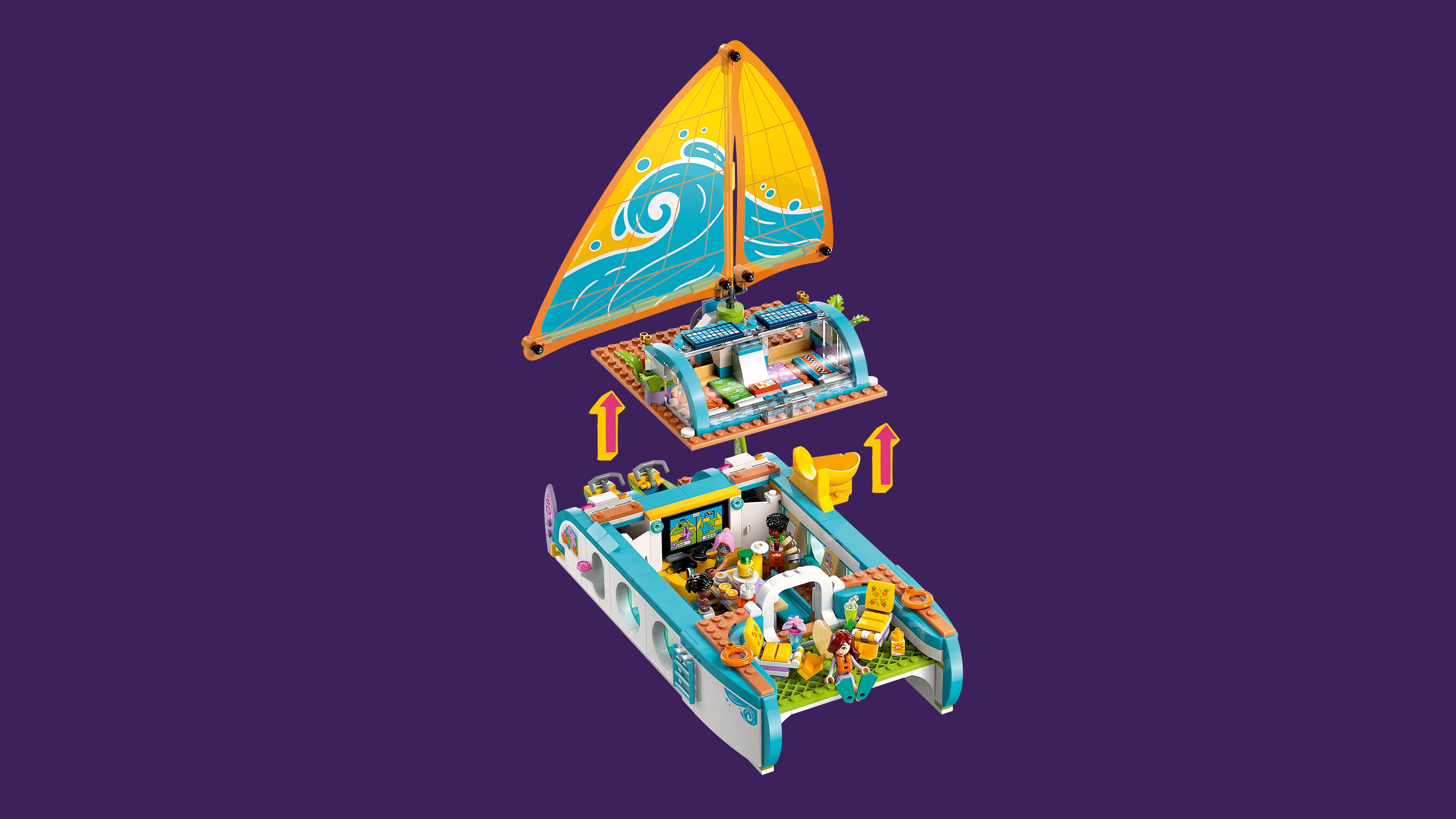 Lego 42664 Travel Boat Adventure