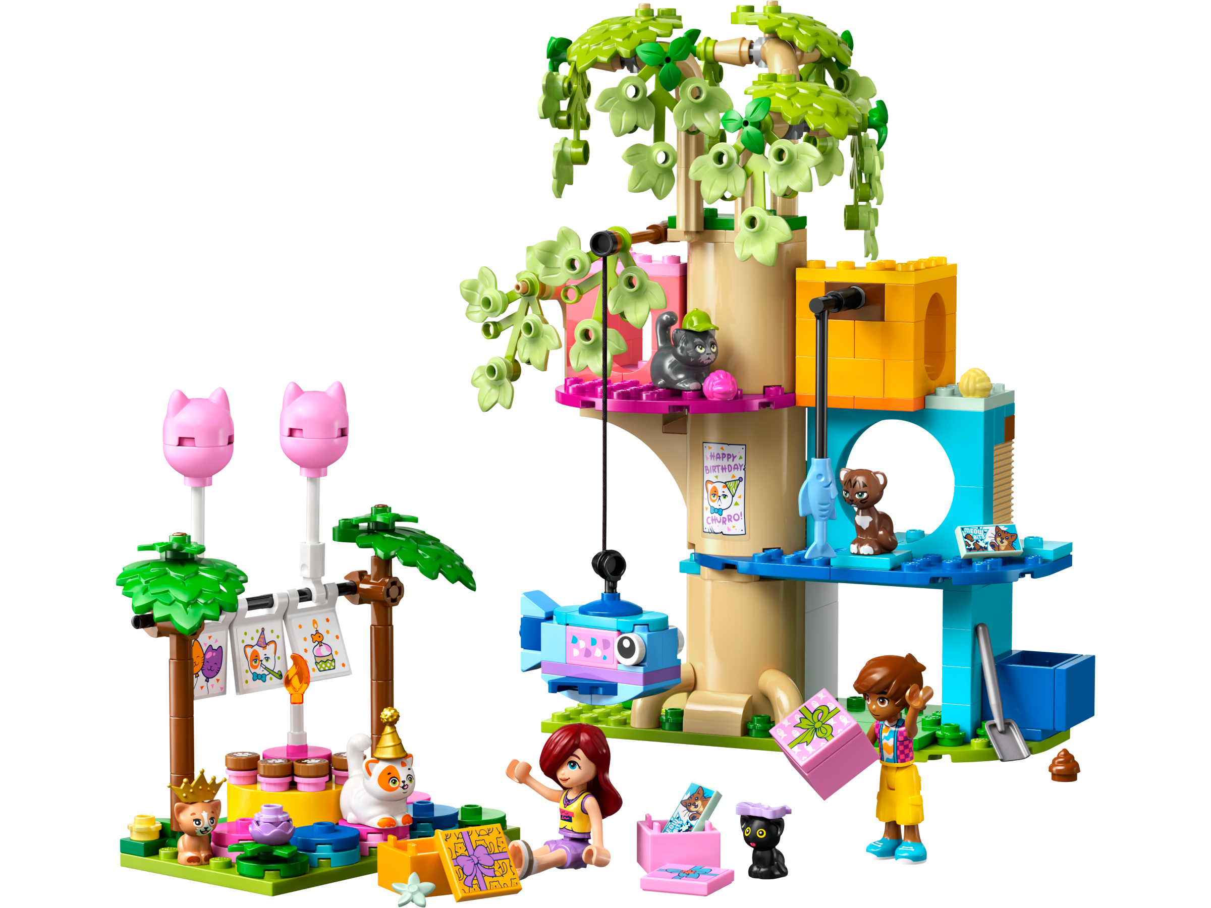 Lego 42666 Cat Birthday Party & Tree House