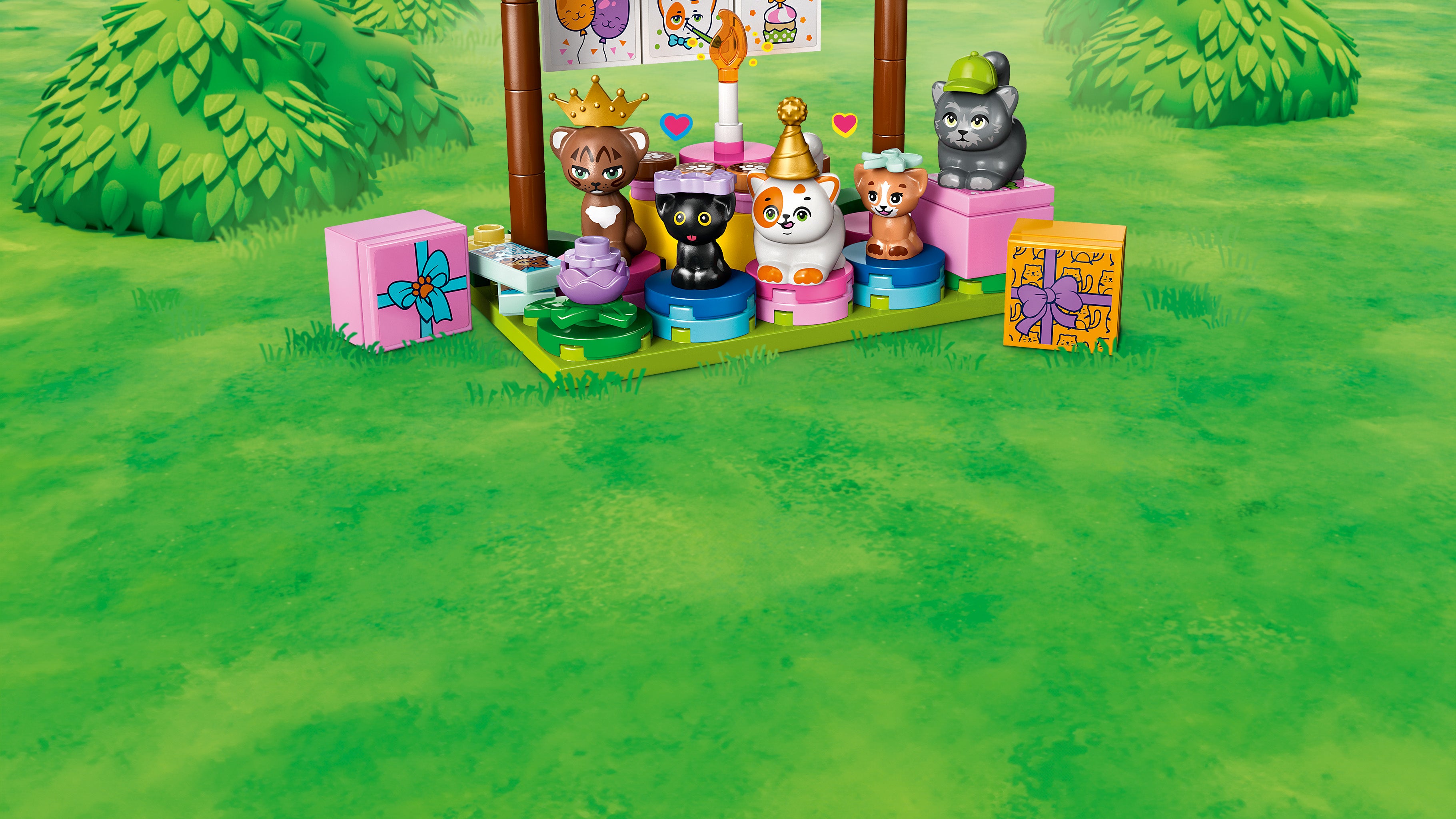 Lego 42666 Cat Birthday Party & Tree House