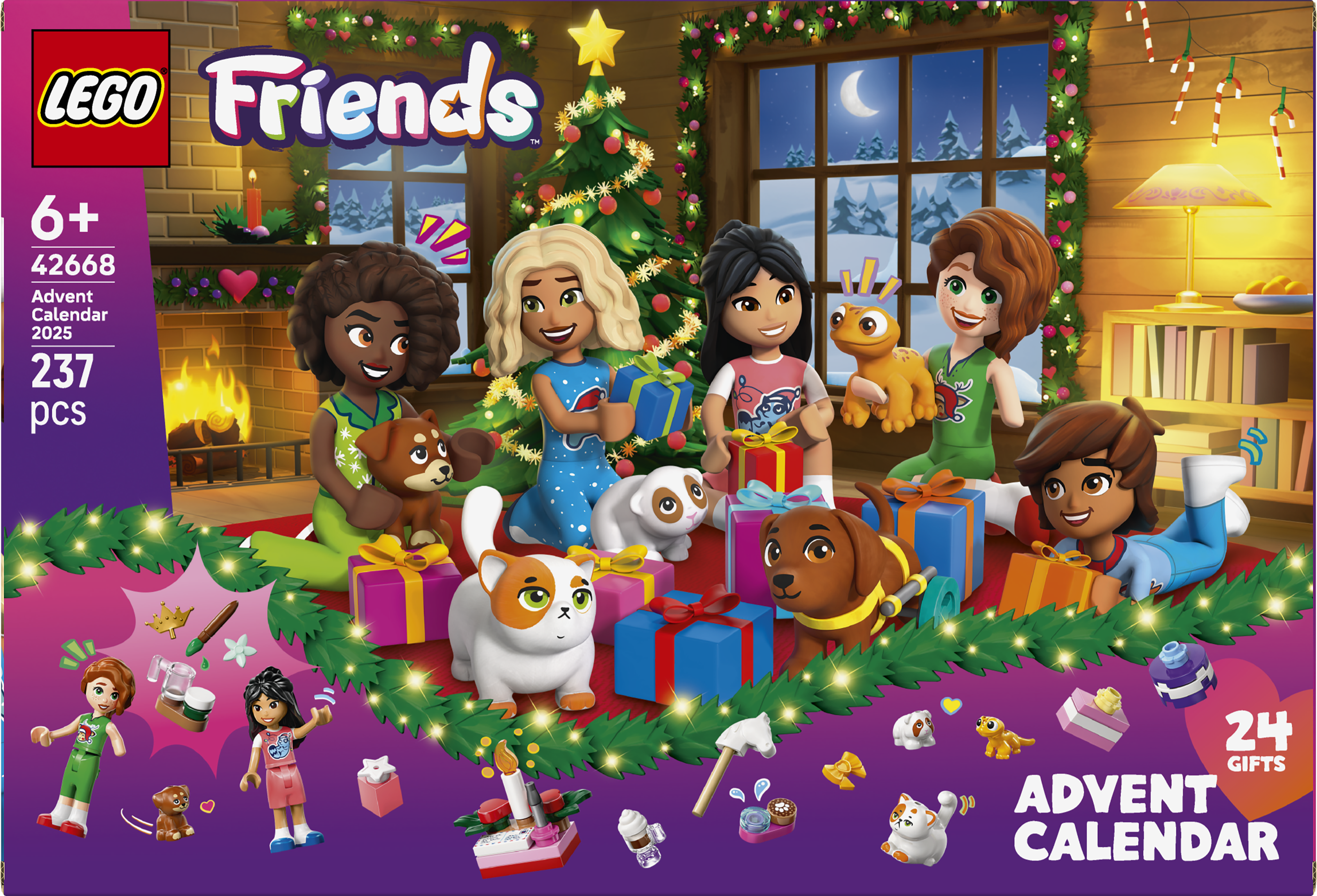 Lego42668 Lego Friends Advent Calendar 2025