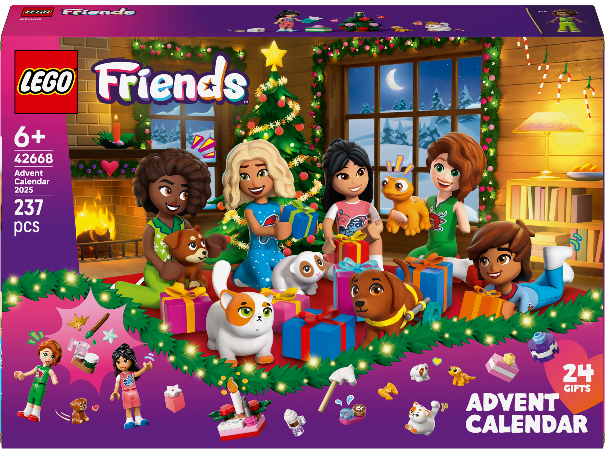 Lego42668 Lego Friends Advent Calendar 2025