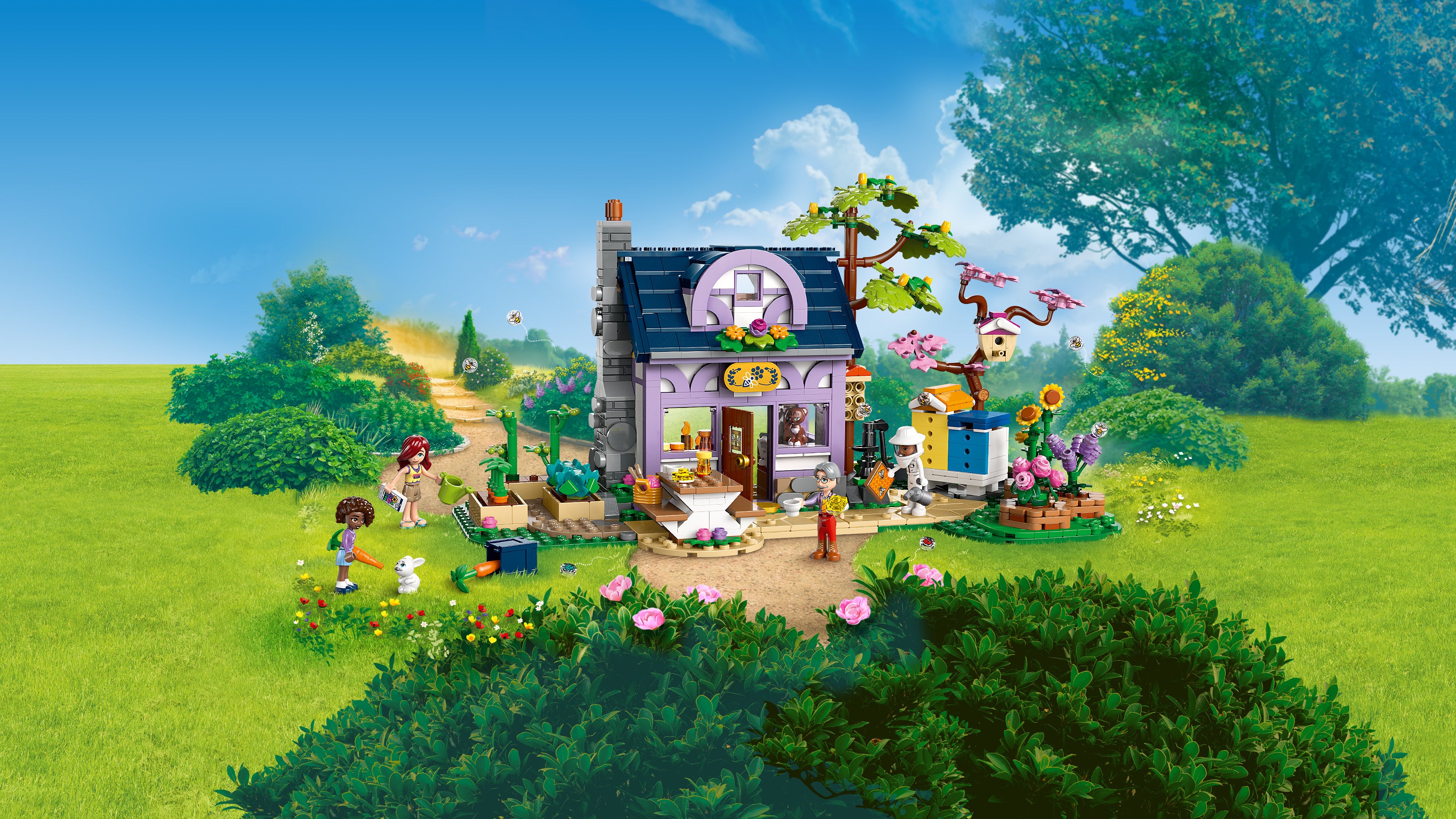 LEGO Friends 42669 Beekeepers' House and Flower Garden