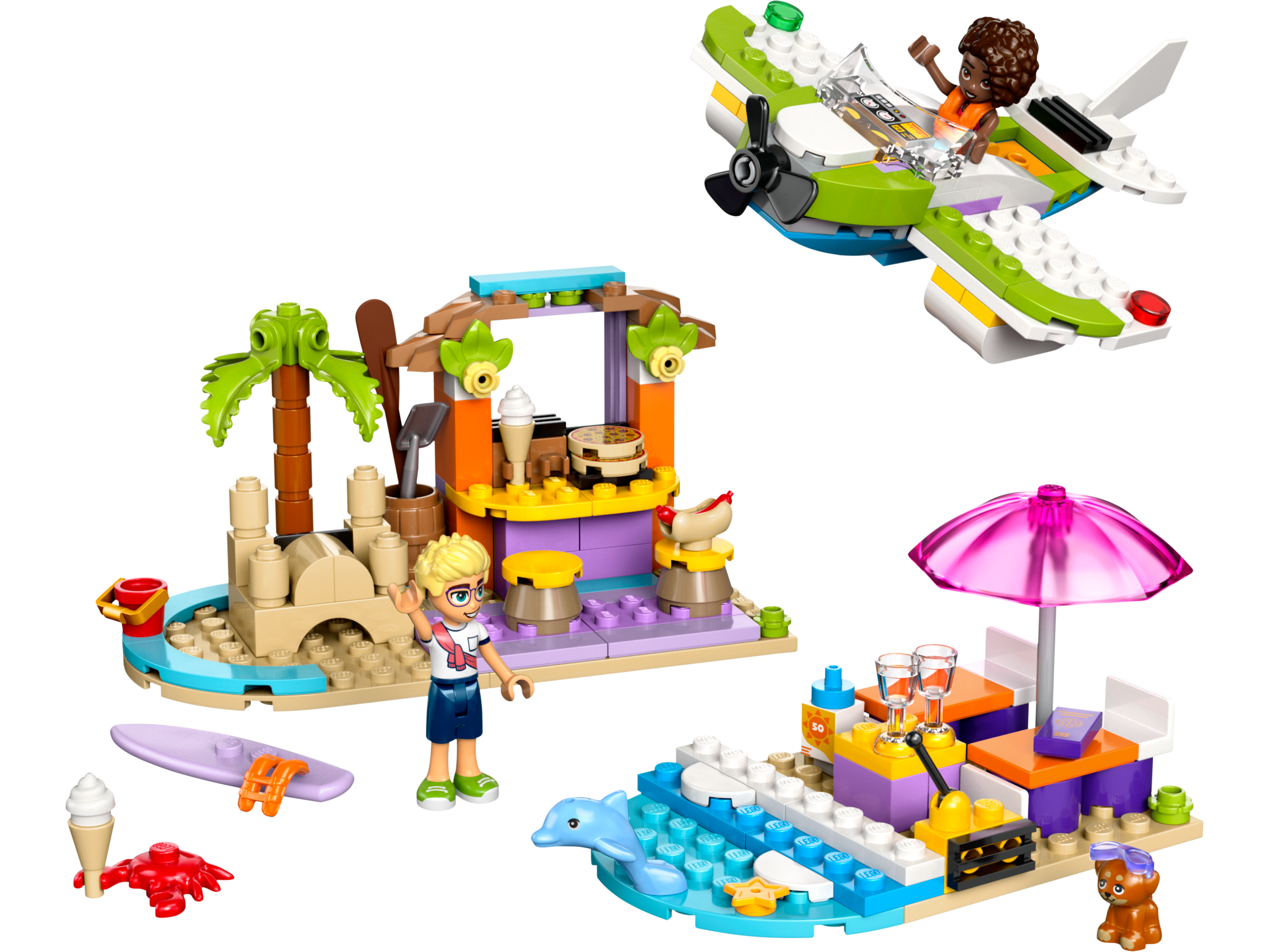 LEGO Friends 42672 Creative Beach and Travel Suitcase