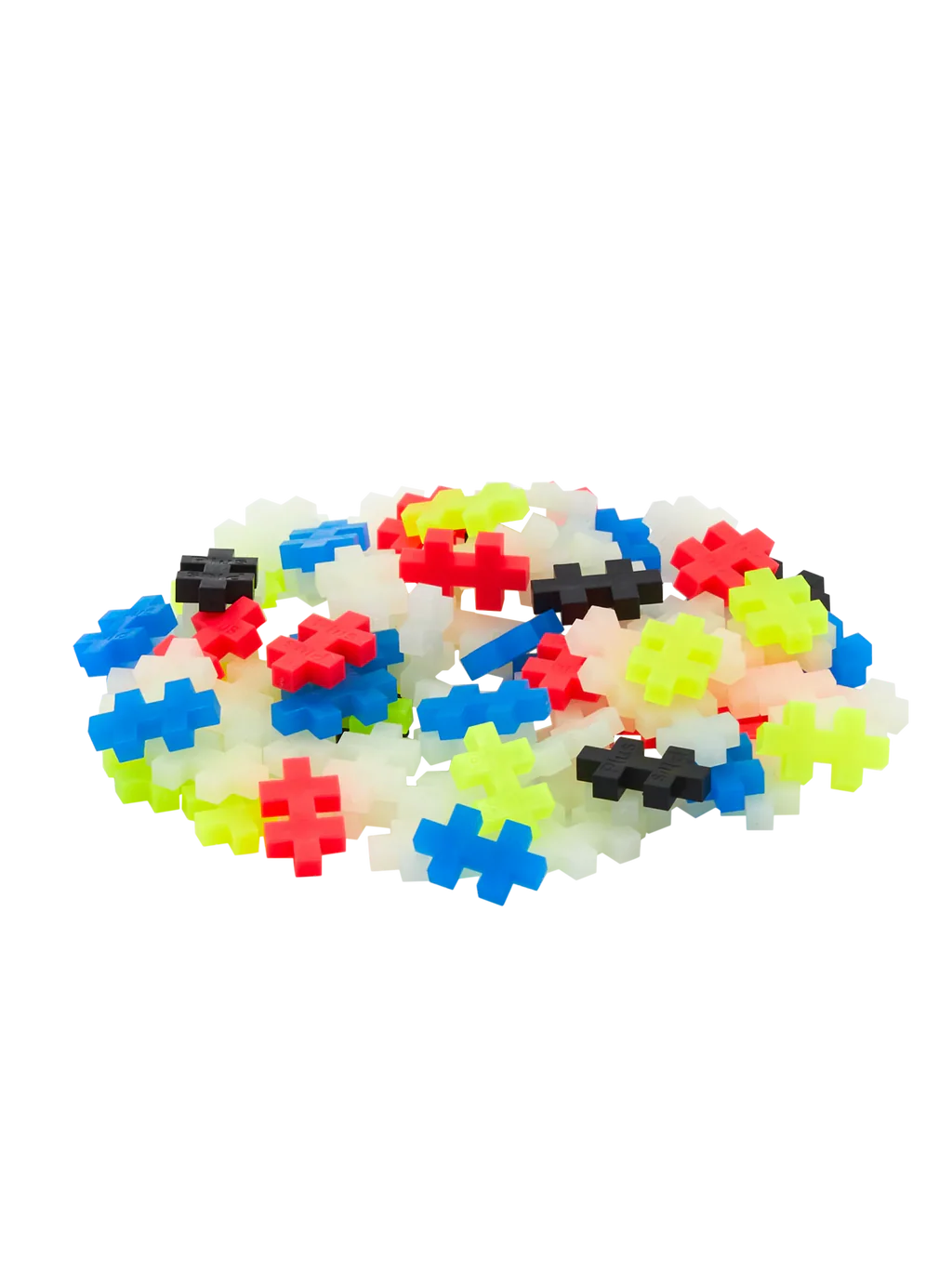 Plus-Plus Glow Colourmix - 100 Pcs