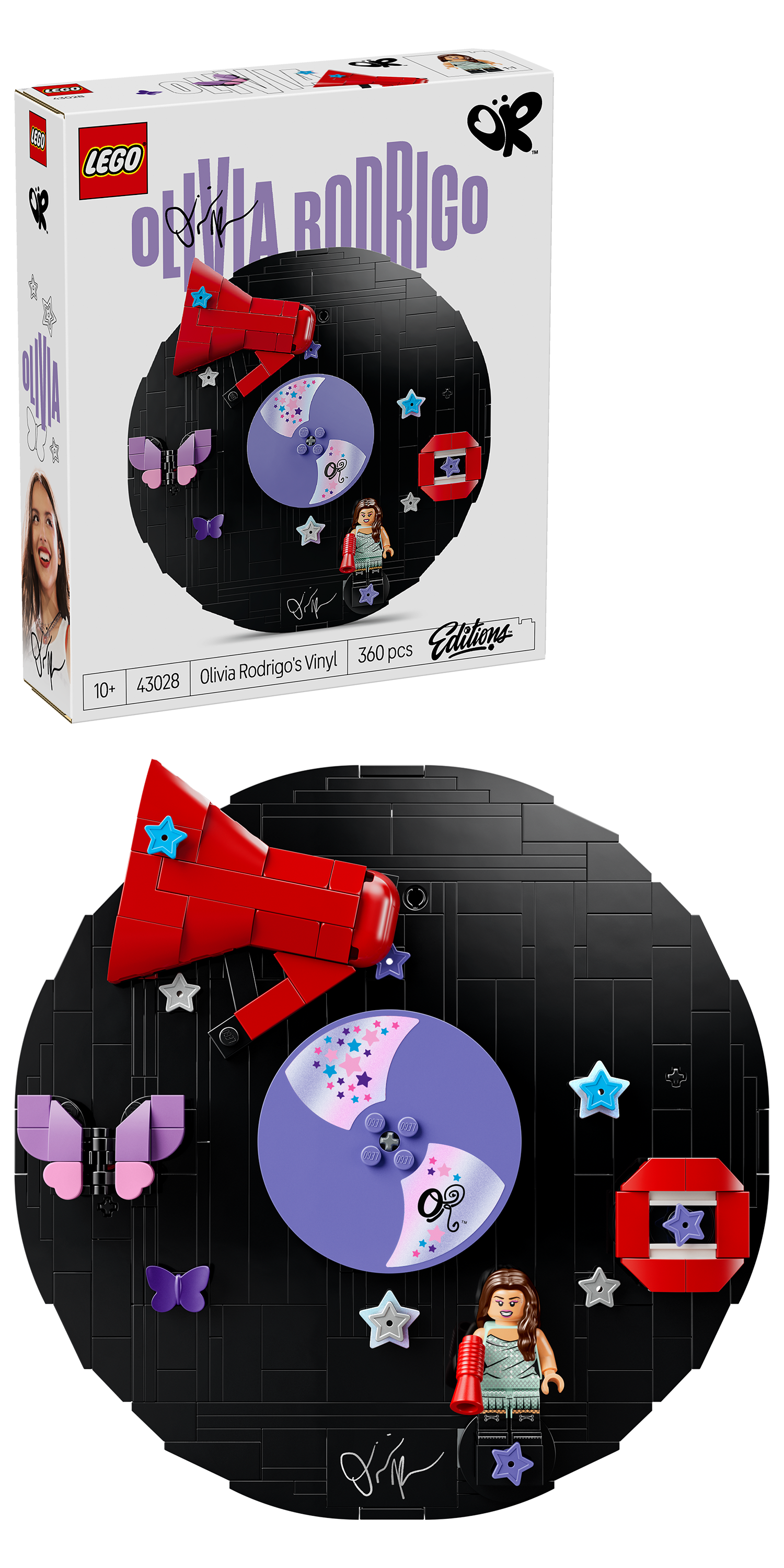 Lego 43028 Olivia Rodrigos Vinyl Set