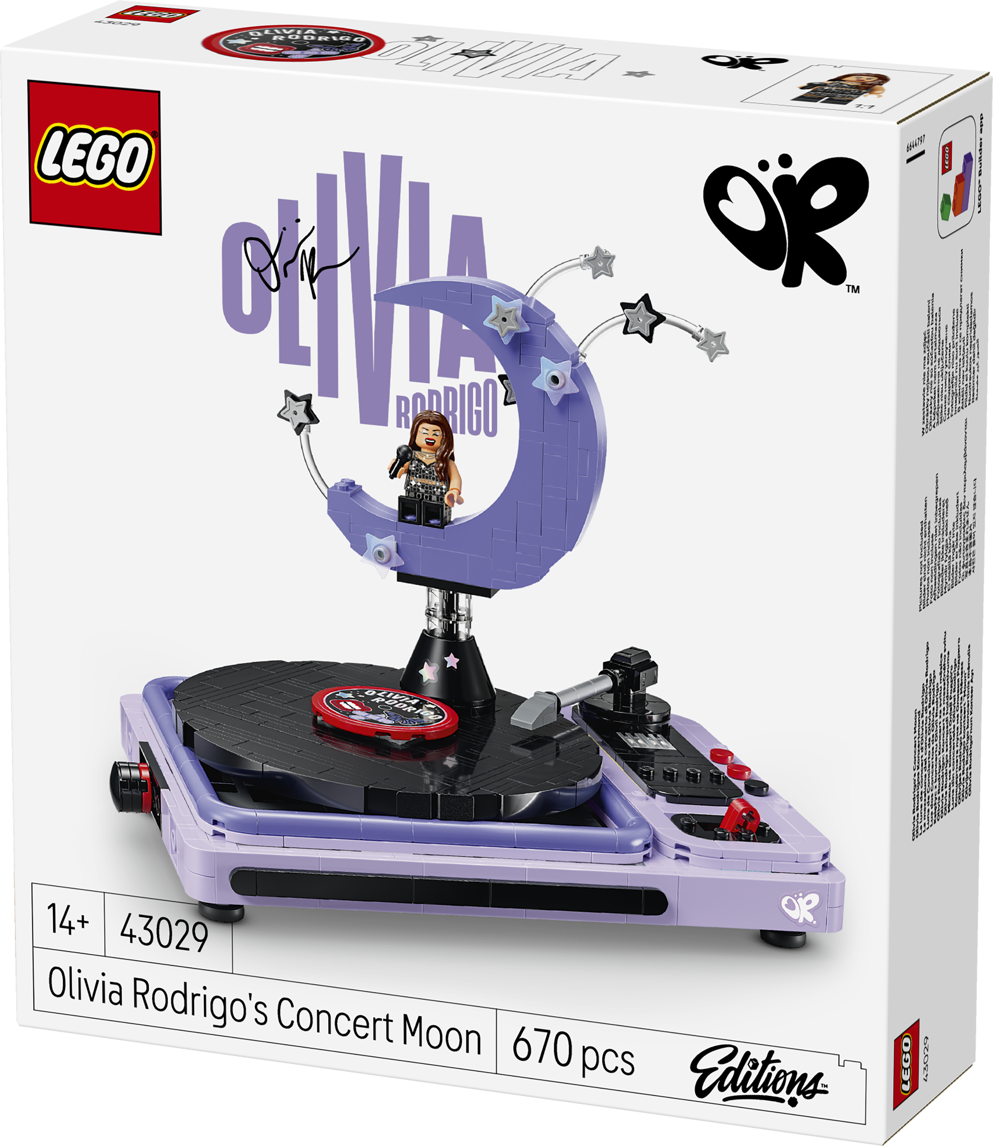 Lego 43029 Olivia Rodrigos Concert Moon Set