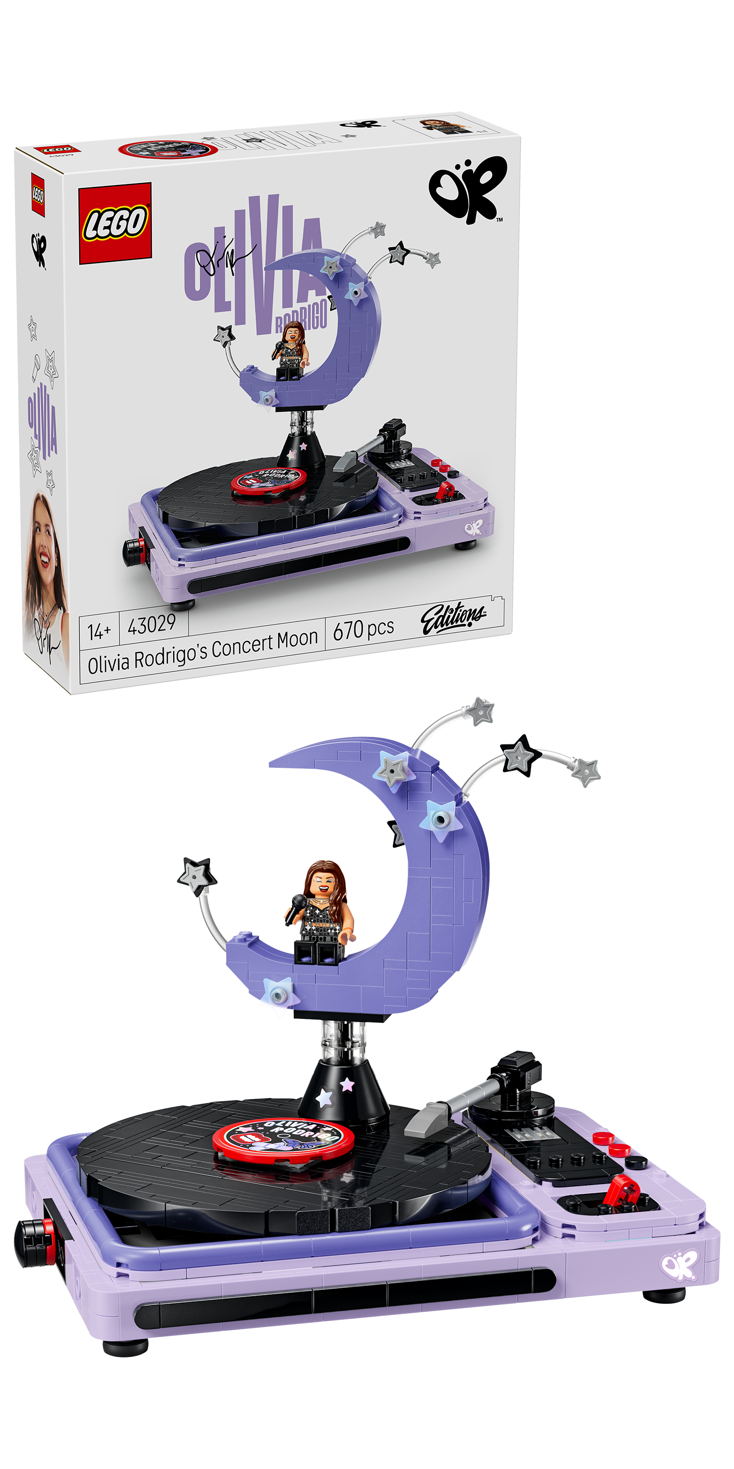 Lego 43029 Olivia Rodrigos Concert Moon Set
