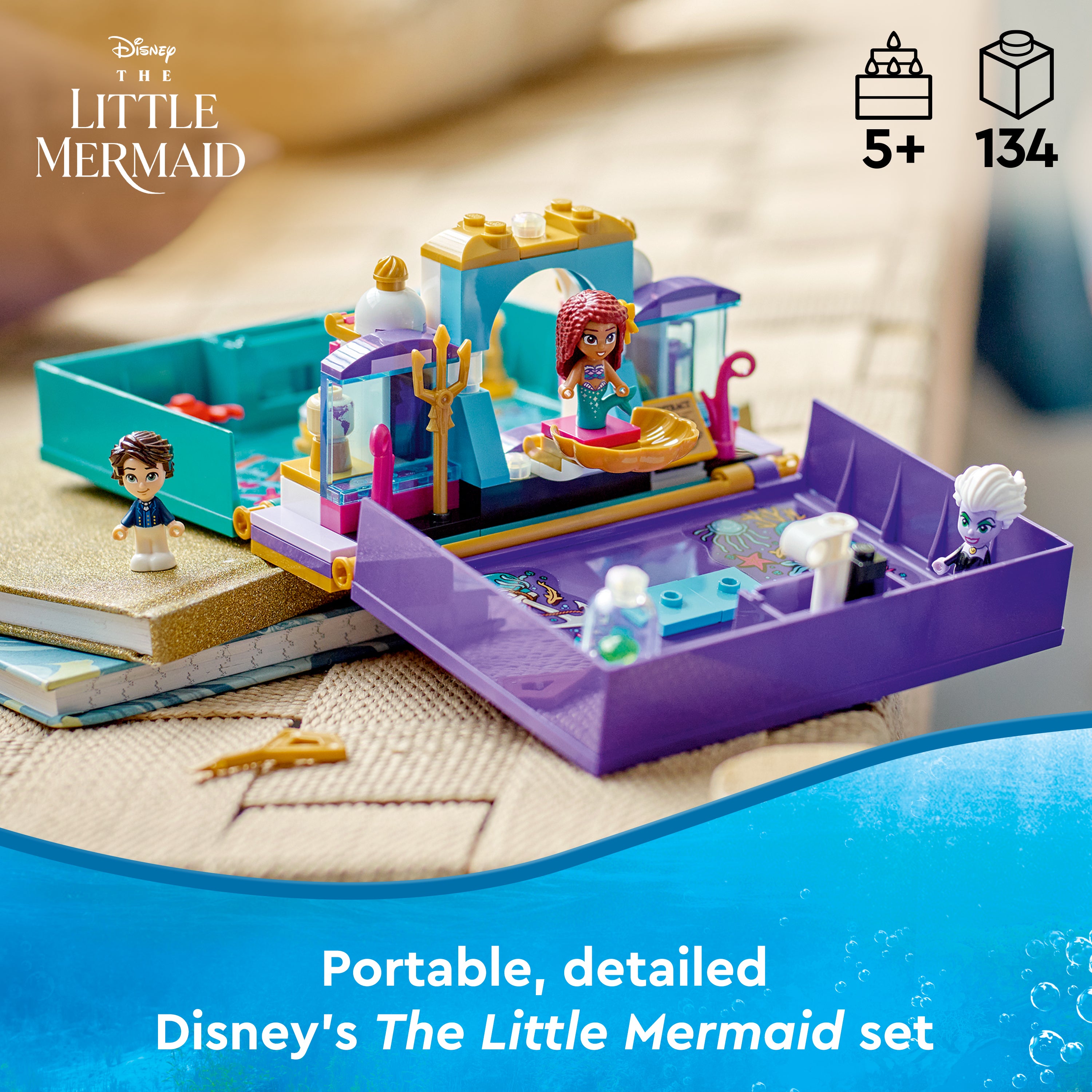 Lego 43213 The Little Mermaid Story Book