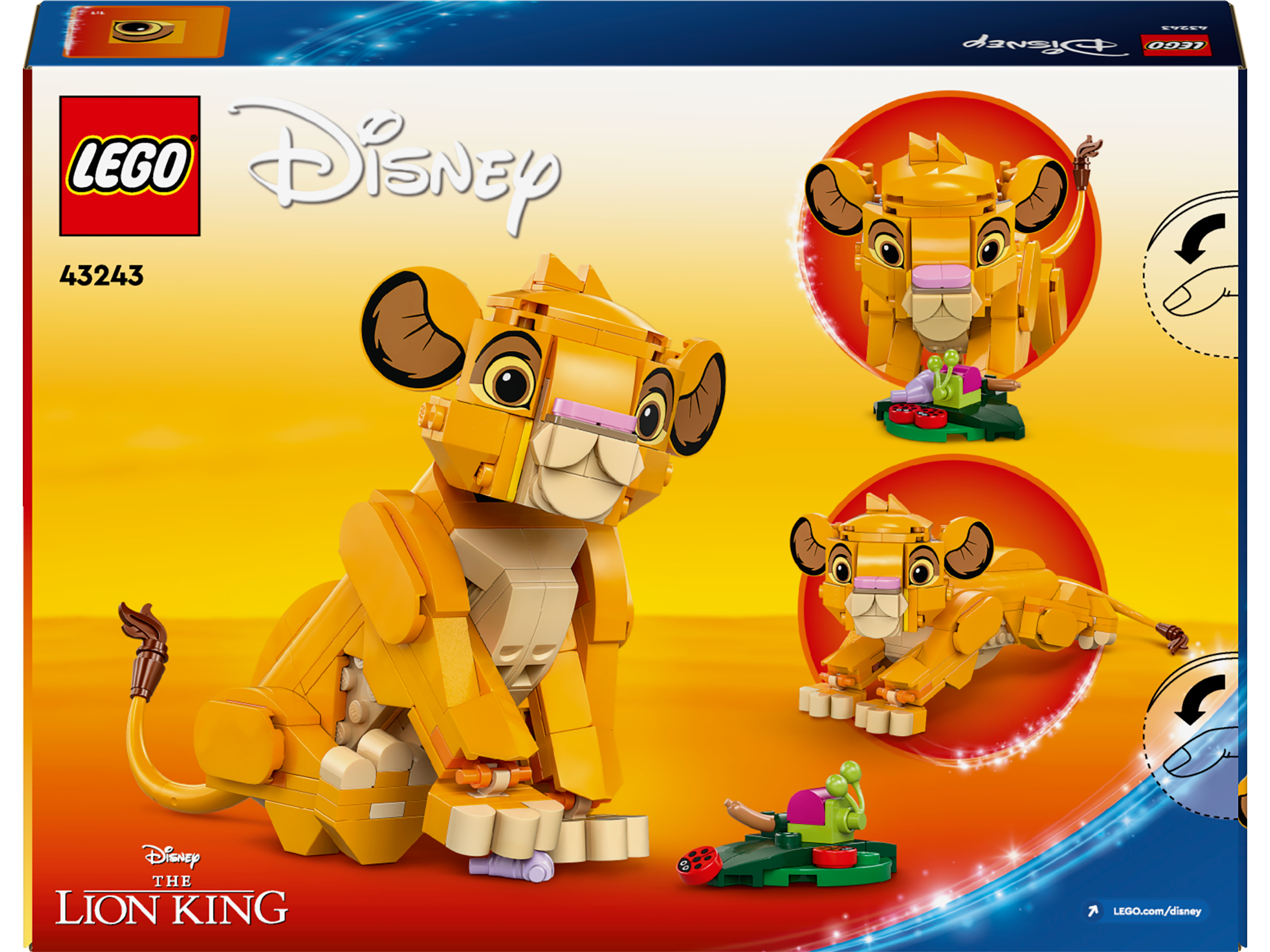 Lego 43243 Simba the Lion King Cub