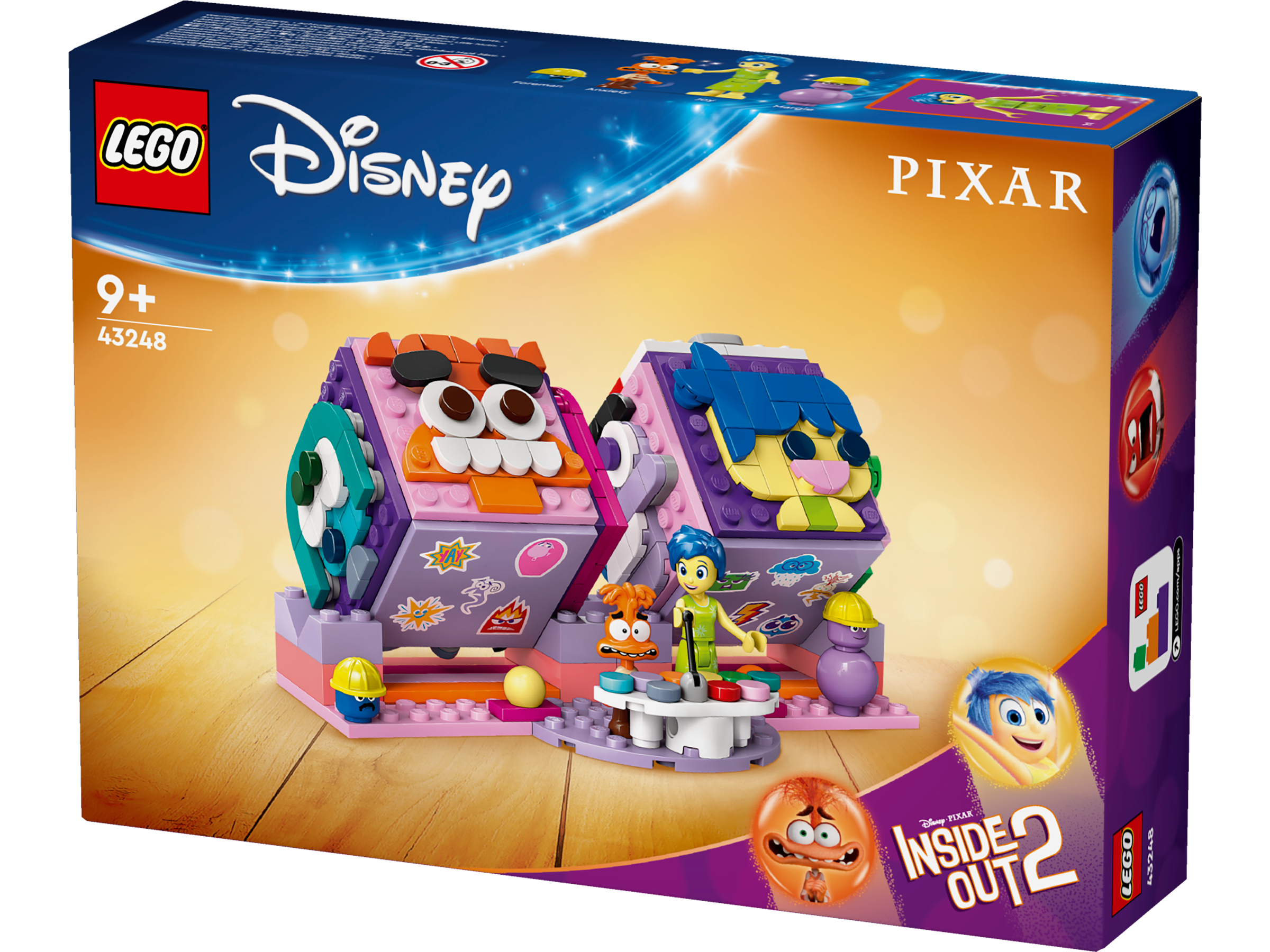 LEGO 43248 Inside Out 2 Mood Cubes