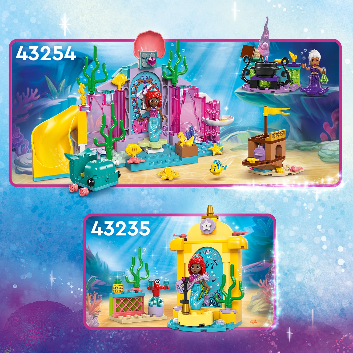 Lego 43254 Ariels Crystal Cavern