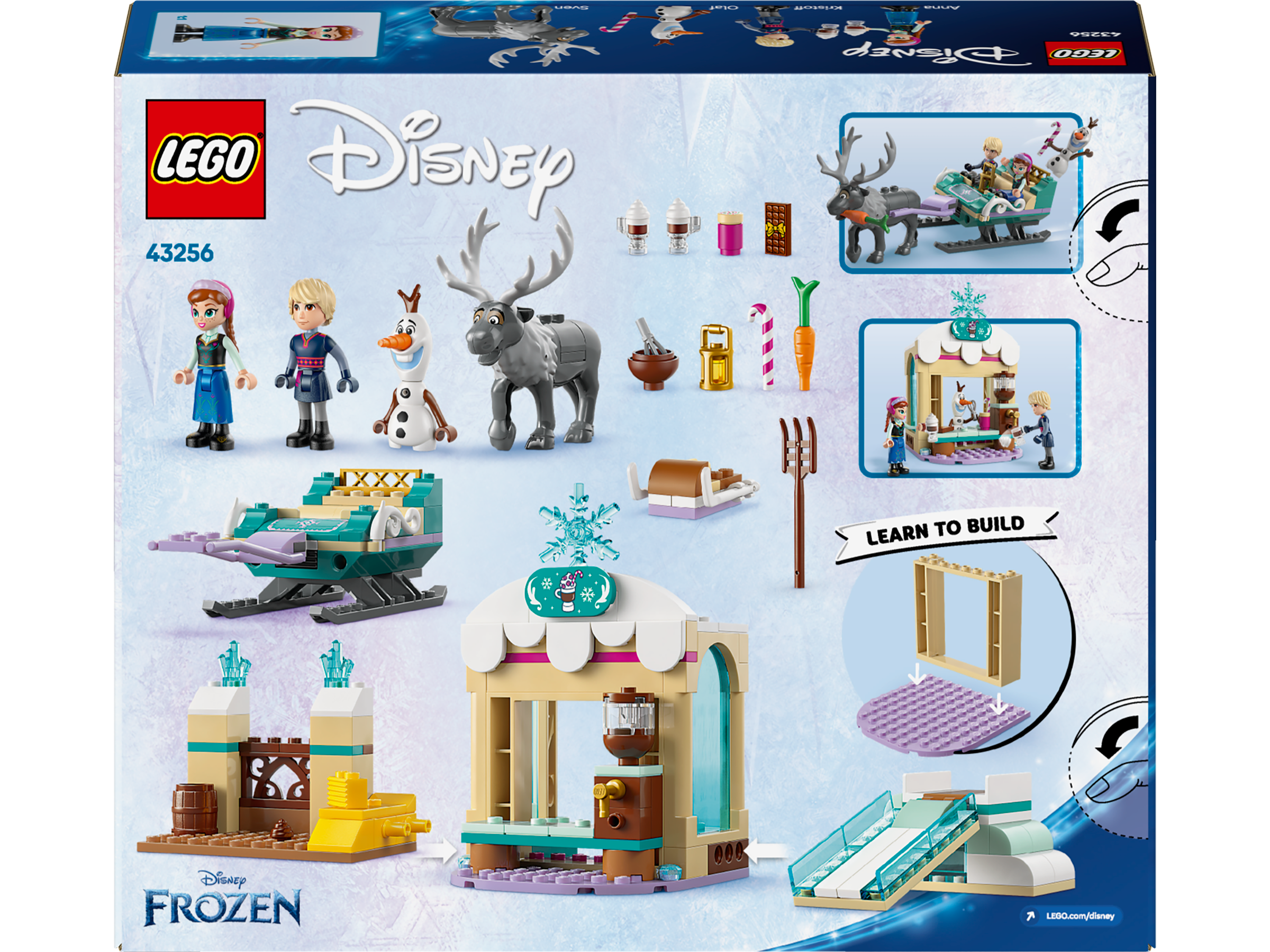 LEGO Disney 43256 Annas Sleigh Adventure