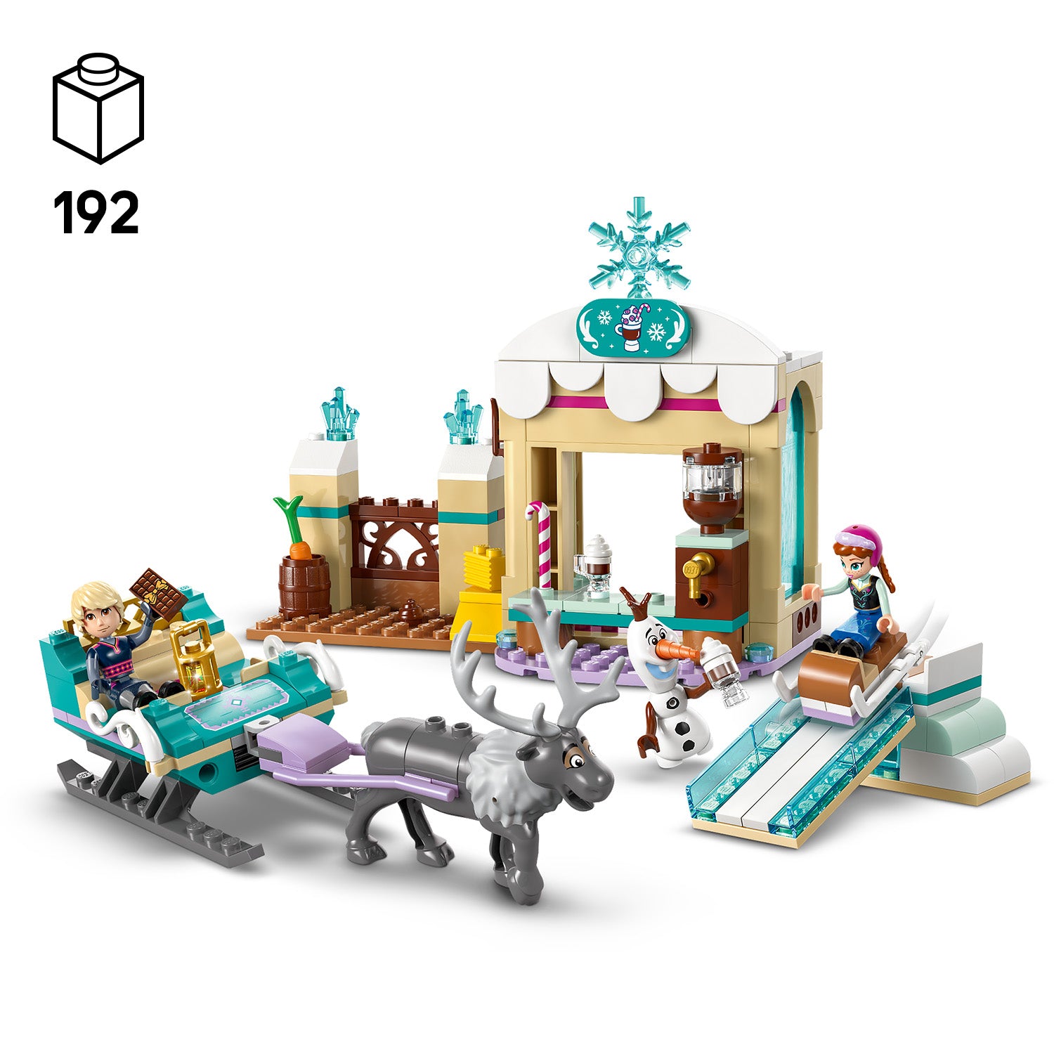 LEGO Disney 43256 Annas Sleigh Adventure