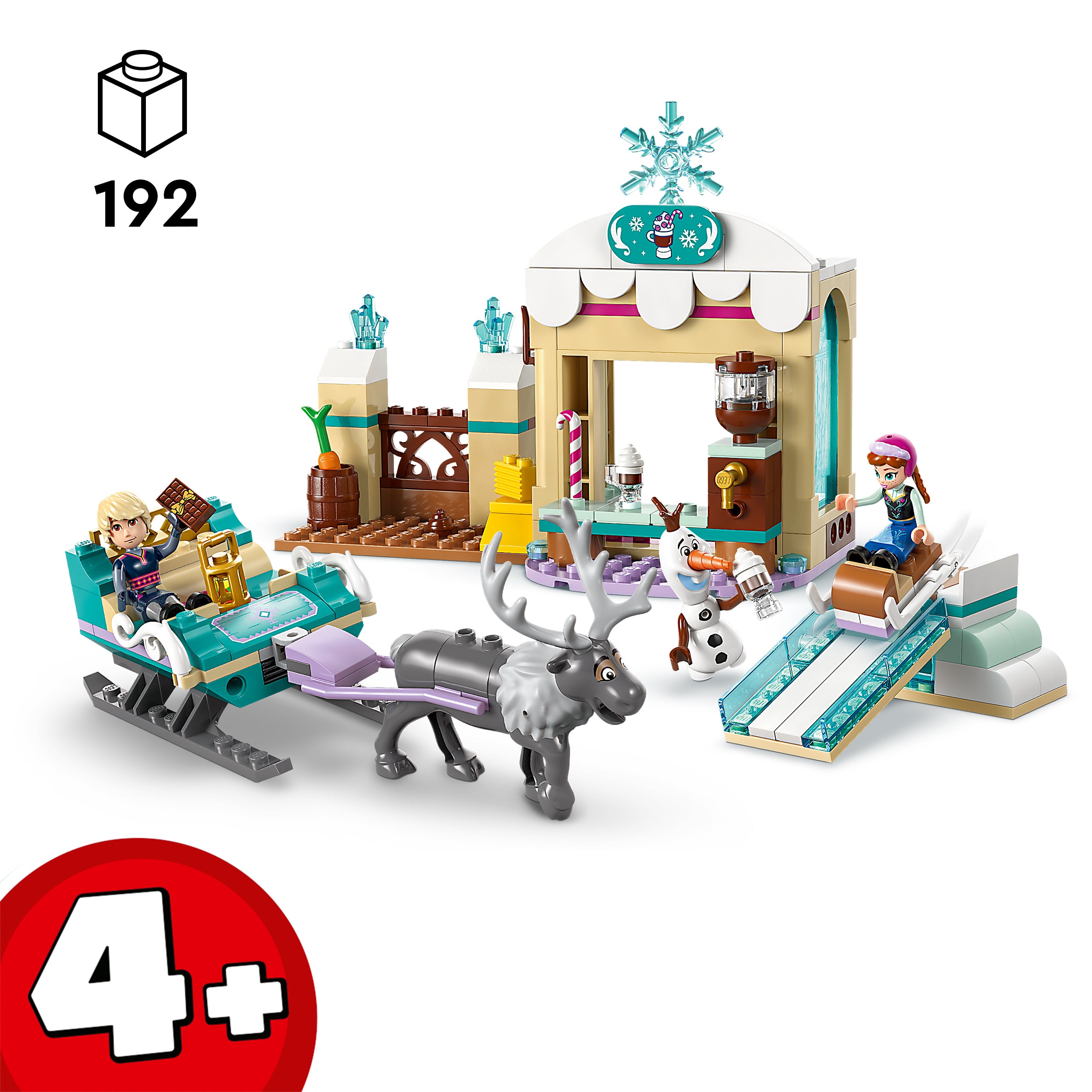 LEGO Disney 43256 Annas Sleigh Adventure