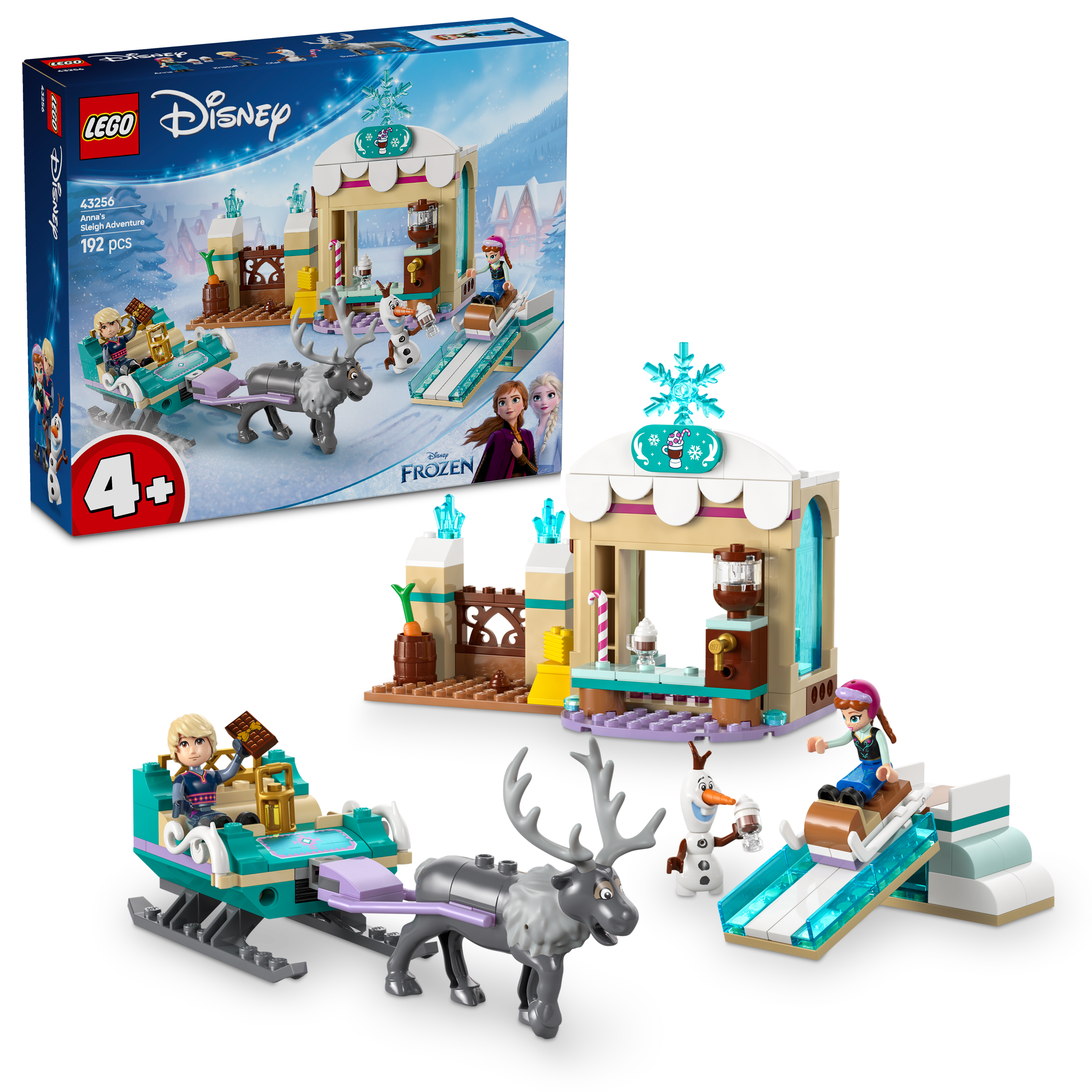 LEGO Disney 43256 Annas Sleigh Adventure