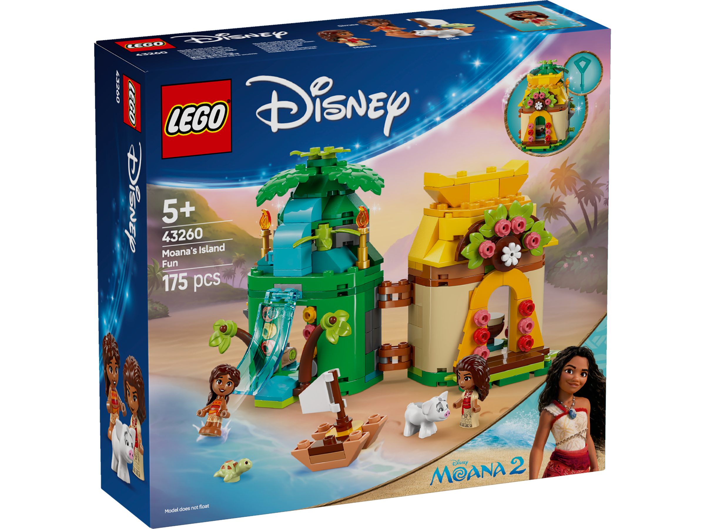 LEGO Disney 43260 Moana's Island Fun