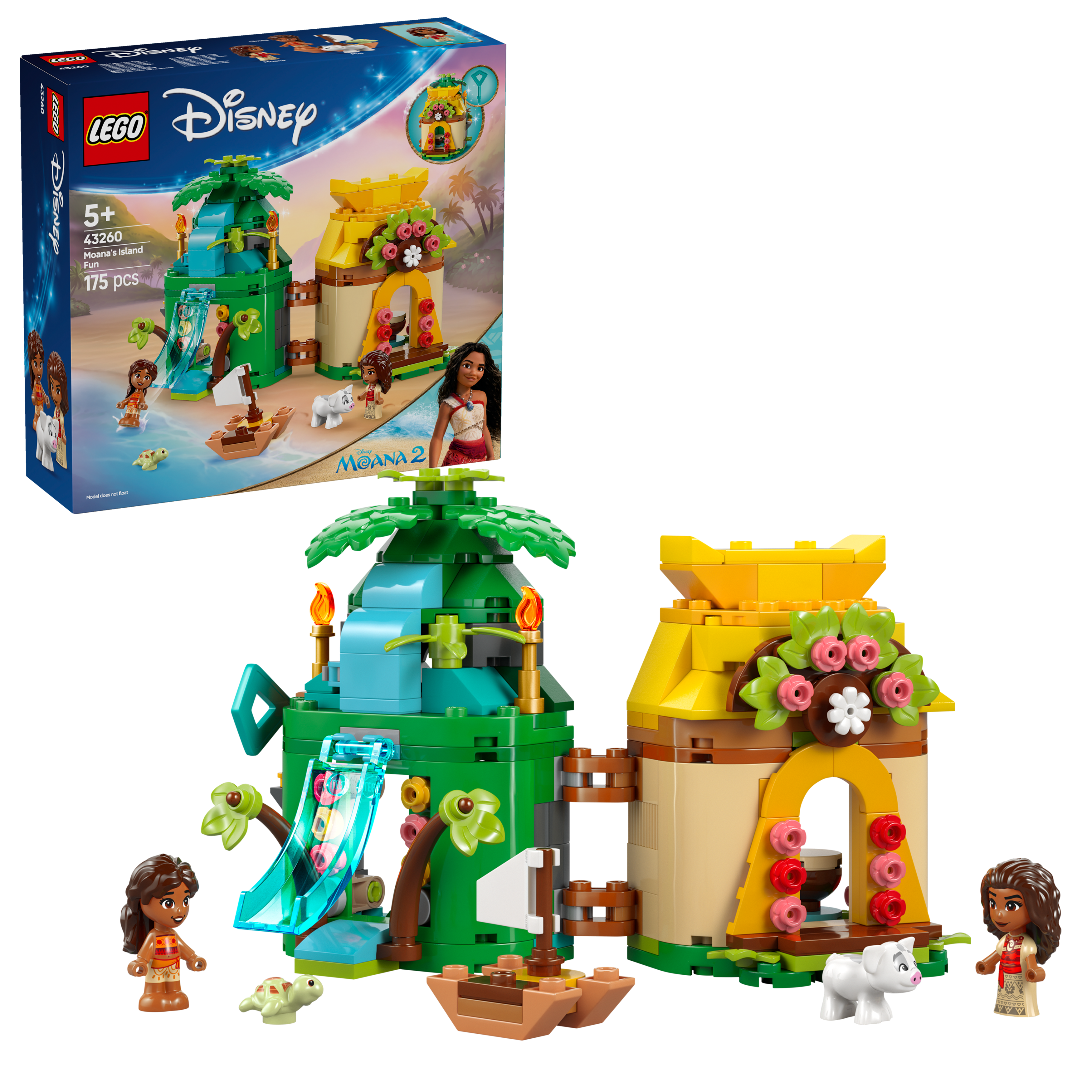 LEGO Disney 43260 Moana's Island Fun