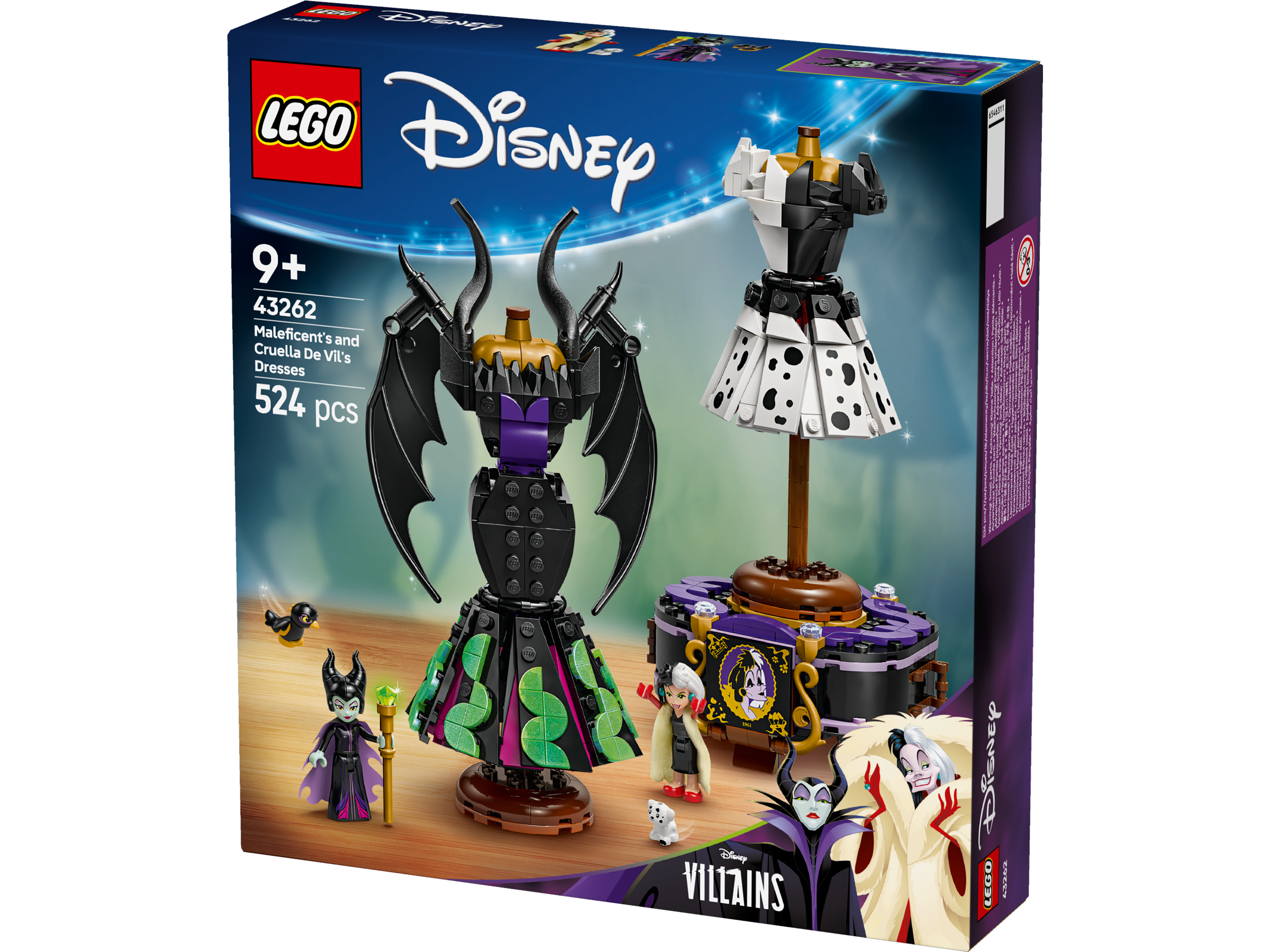 Lego 43262 Maleficents and Cruella De Vils Dresses