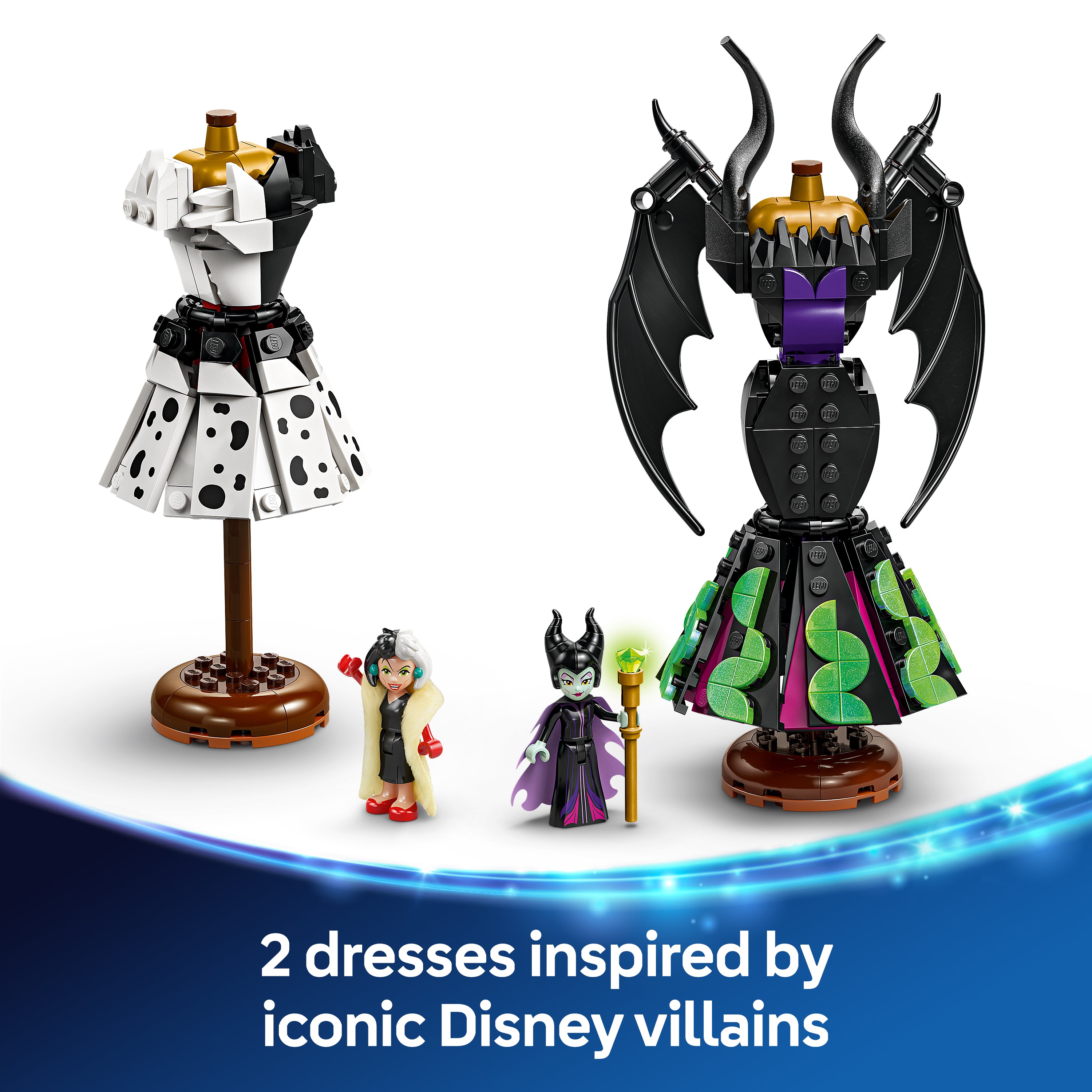 Lego 43262 Maleficents and Cruella De Vils Dresses