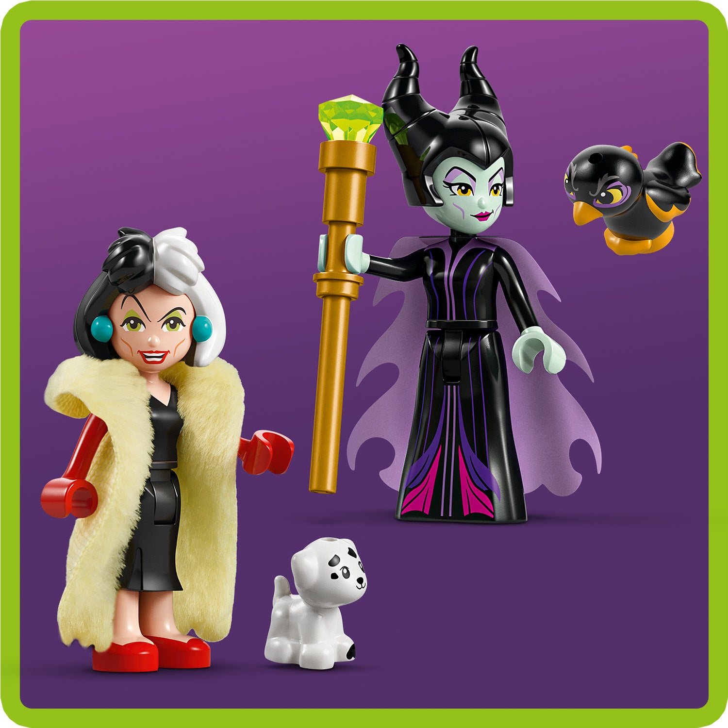 Lego 43262 Maleficents and Cruella De Vils Dresses