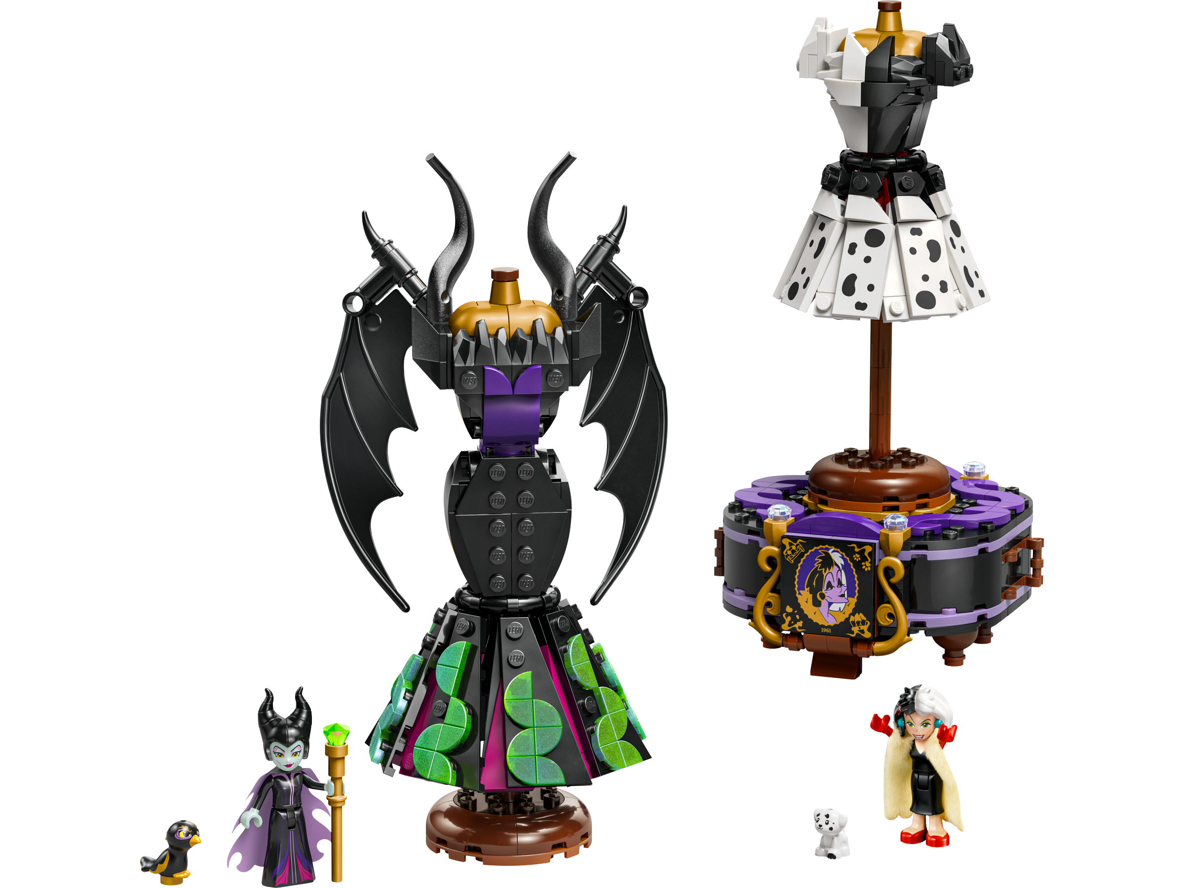 Lego 43262 Maleficents and Cruella De Vils Dresses