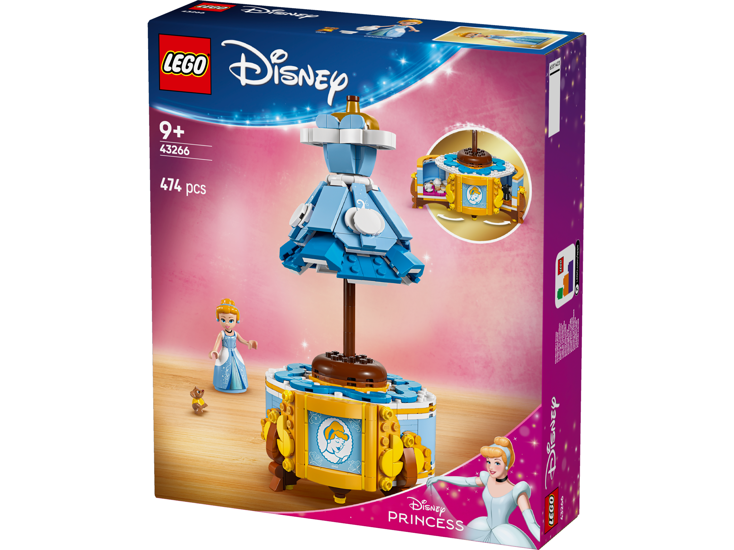 Lego 43266 Cinderellas Dress