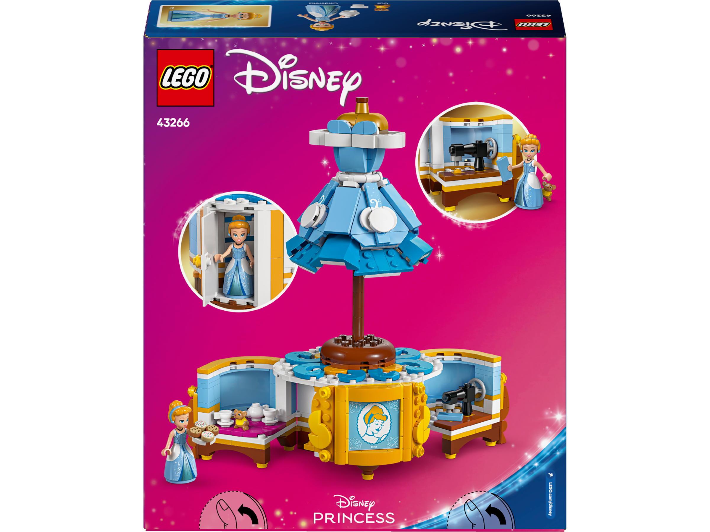 Lego 43266 Cinderellas Dress