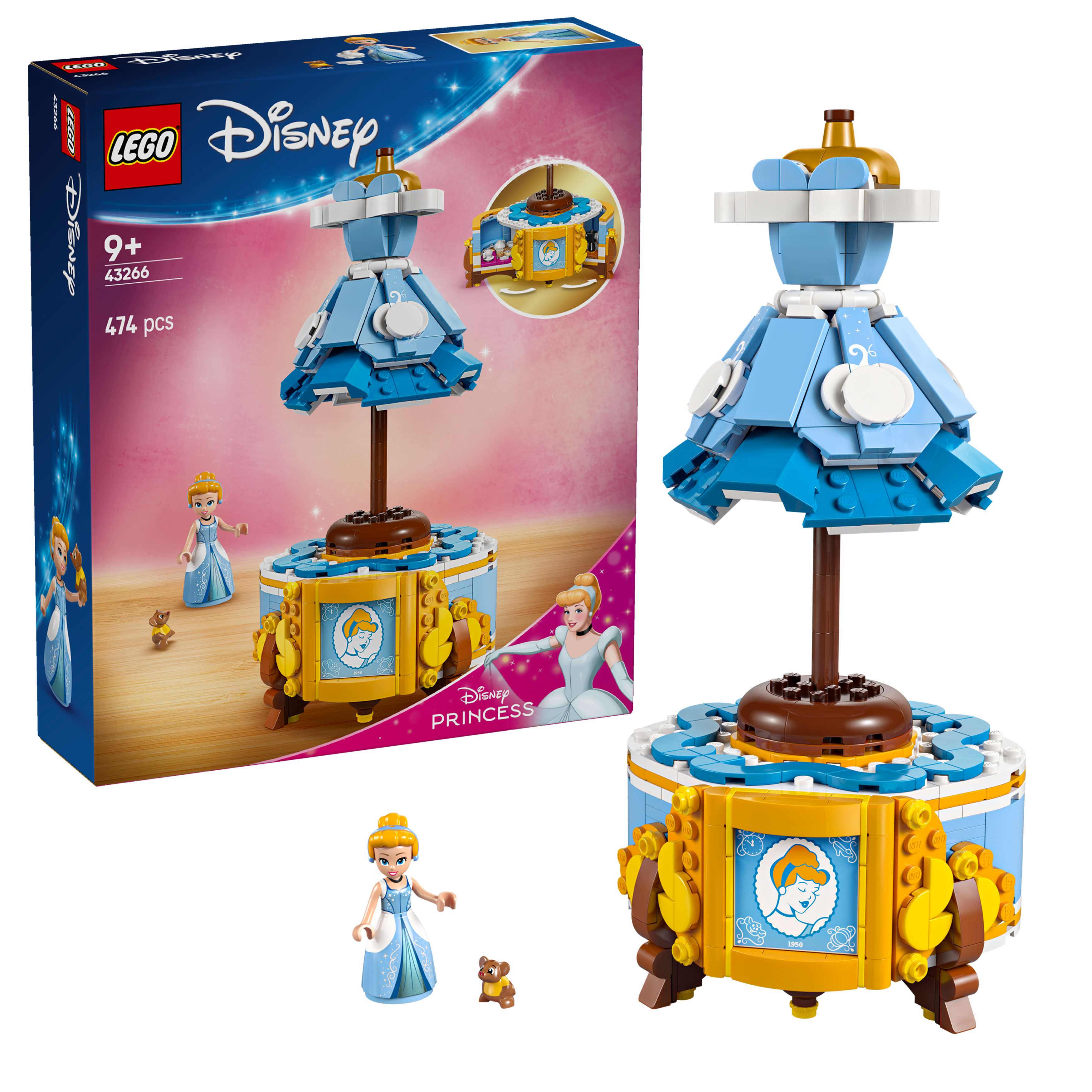 Lego 43266 Cinderellas Dress