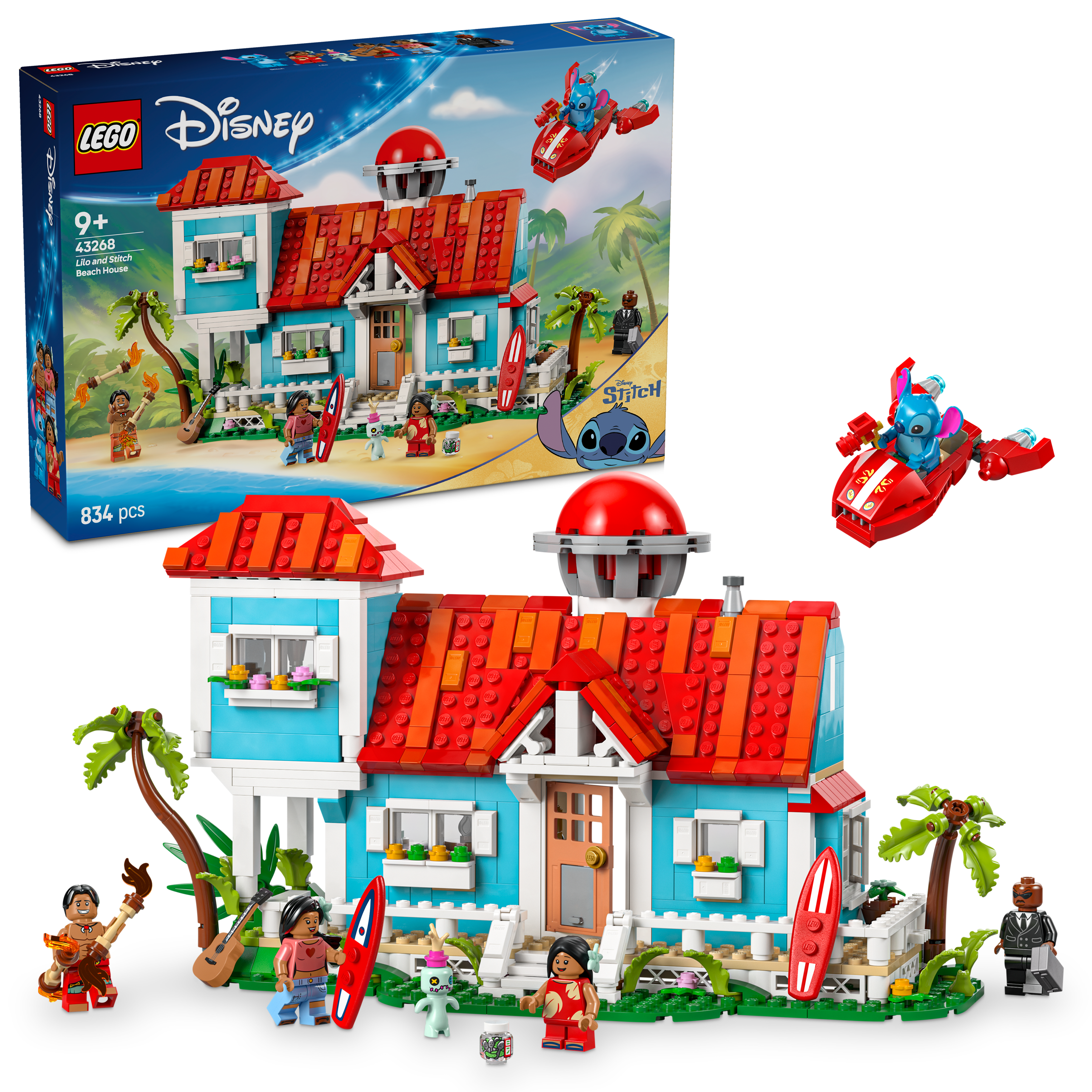 Lego 43268 Lilo and Stitch Beach House