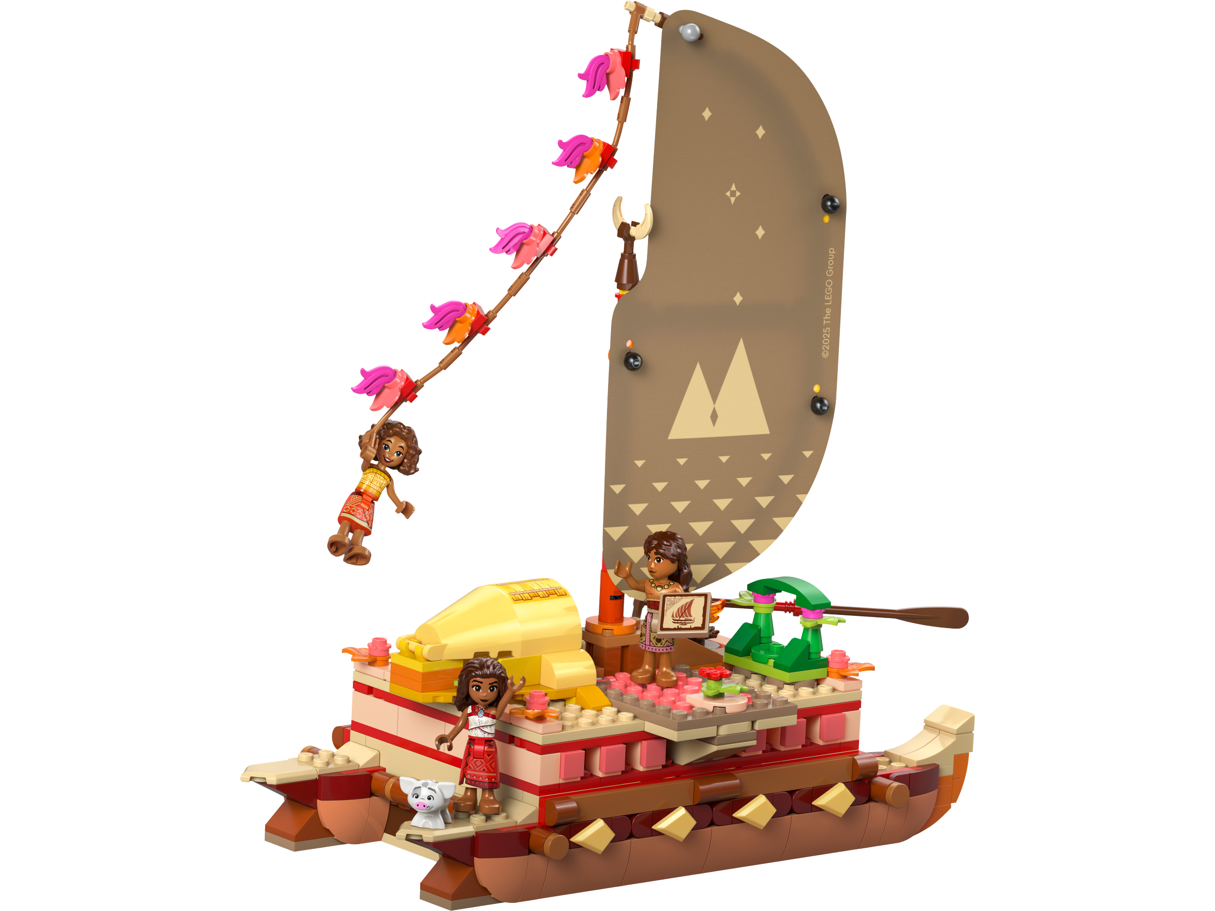 LEGO Disney 43270 Moana's Adventure Canoe