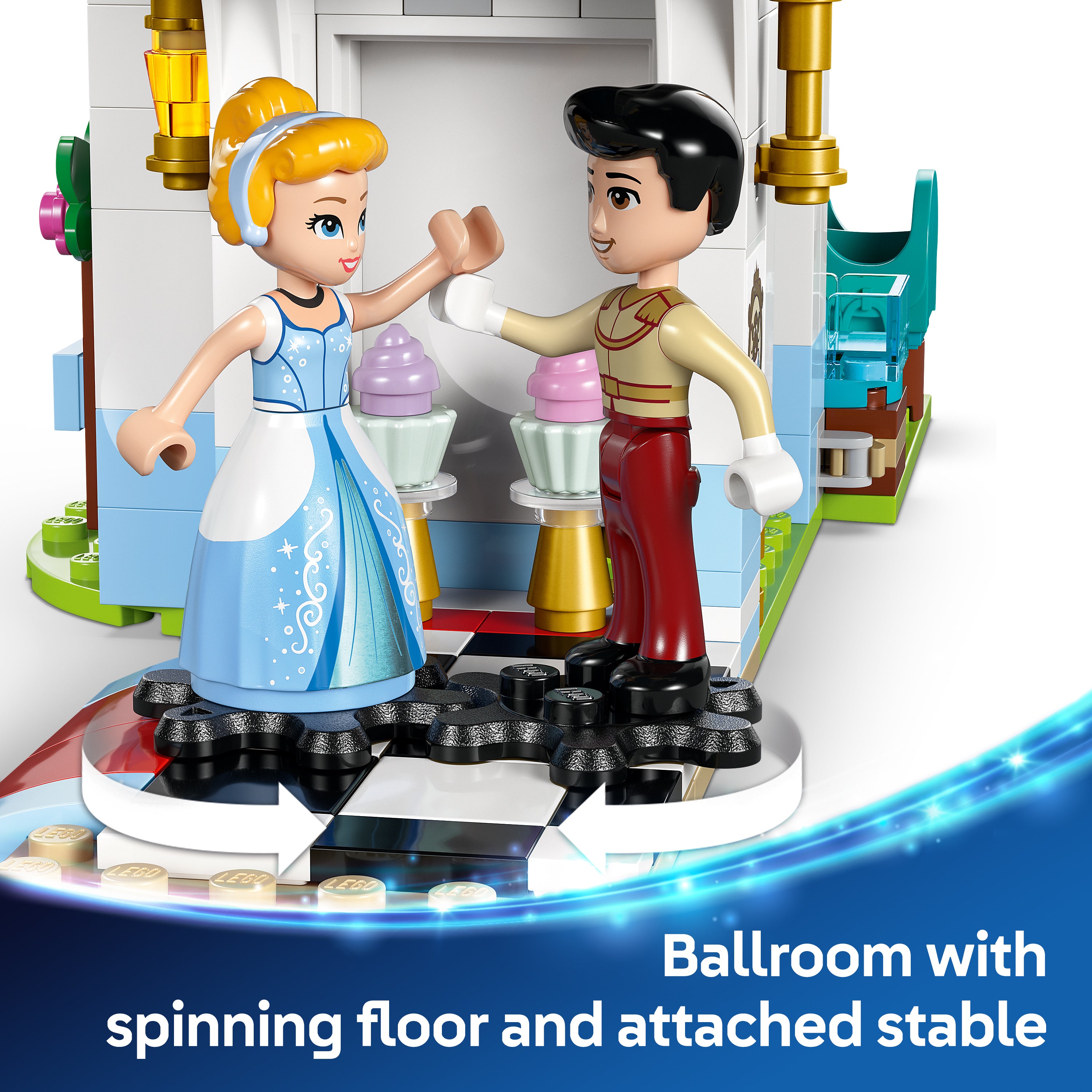 LEGO Disney 43275 Cinderellas Castle & Horse Carr