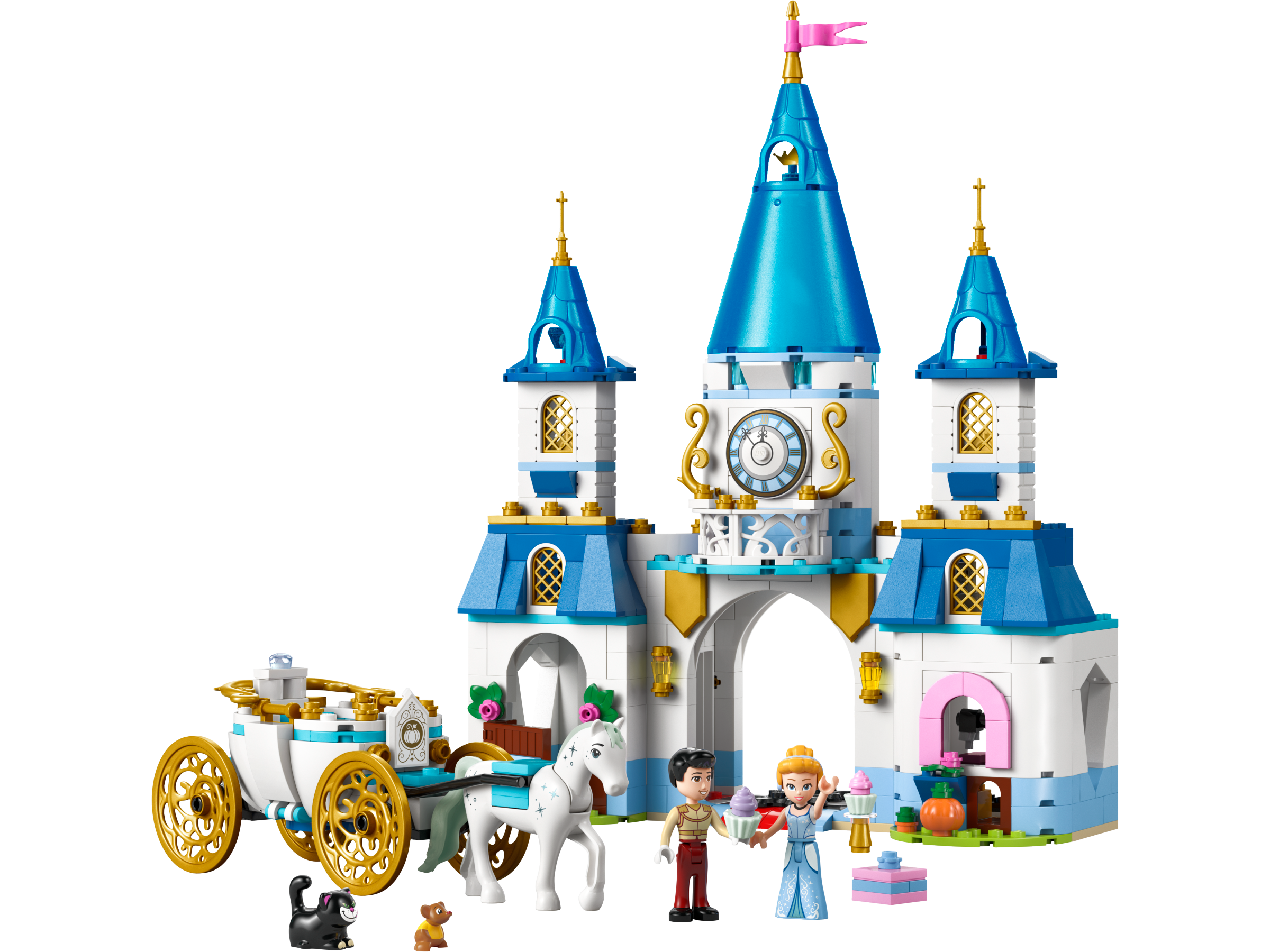 LEGO Disney 43275 Cinderella's Castle & Horse Carriage