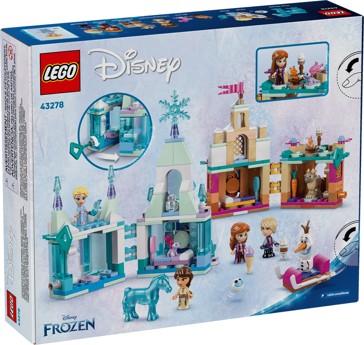 Lego 43278 Mini Arendelle Castle &