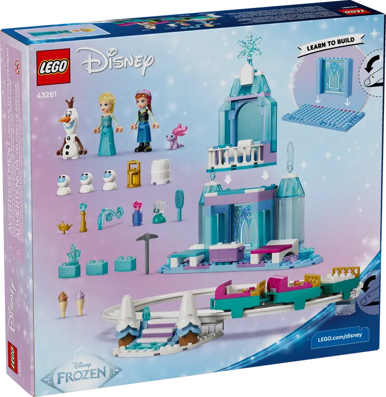 Lego 43281 Elsas Ice Castle & Snow Ride Adventure