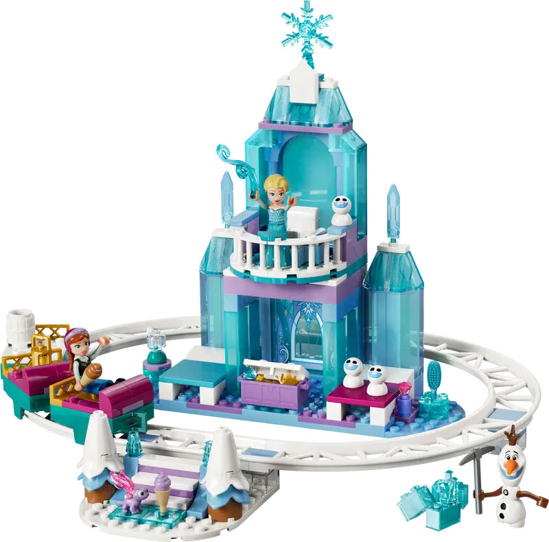 Lego 43281 Elsas Ice Castle & Snow Ride Adventure