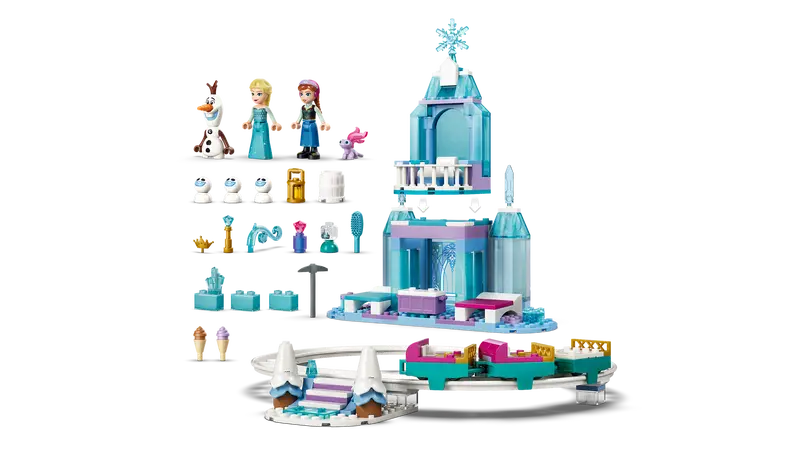 Lego 43281 Elsas Ice Castle & Snow Ride Adventure