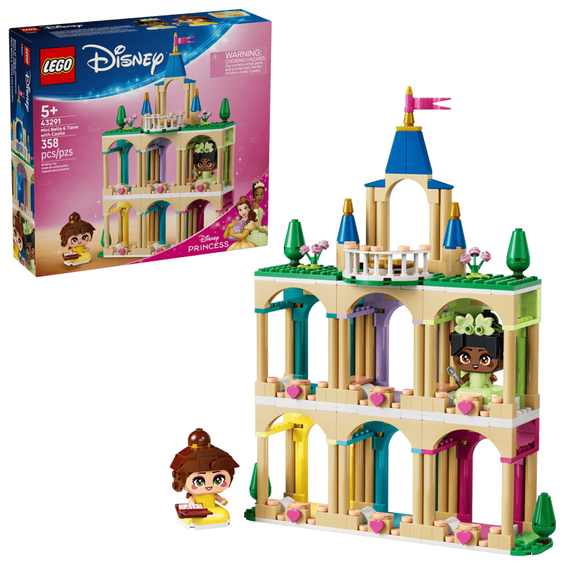 Lego 43291 Mini Belle & Tiana with Castle