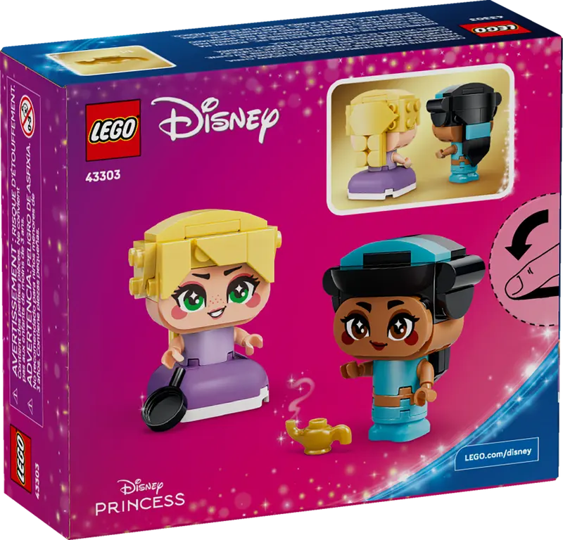 Lego 43303 Mini Jasmine & Rapunzel