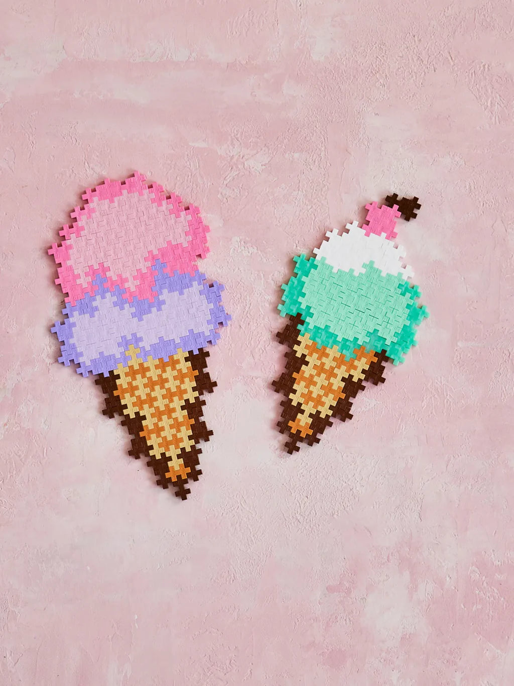 Plus-Plus Ice Cream Cones 250 Piece Set