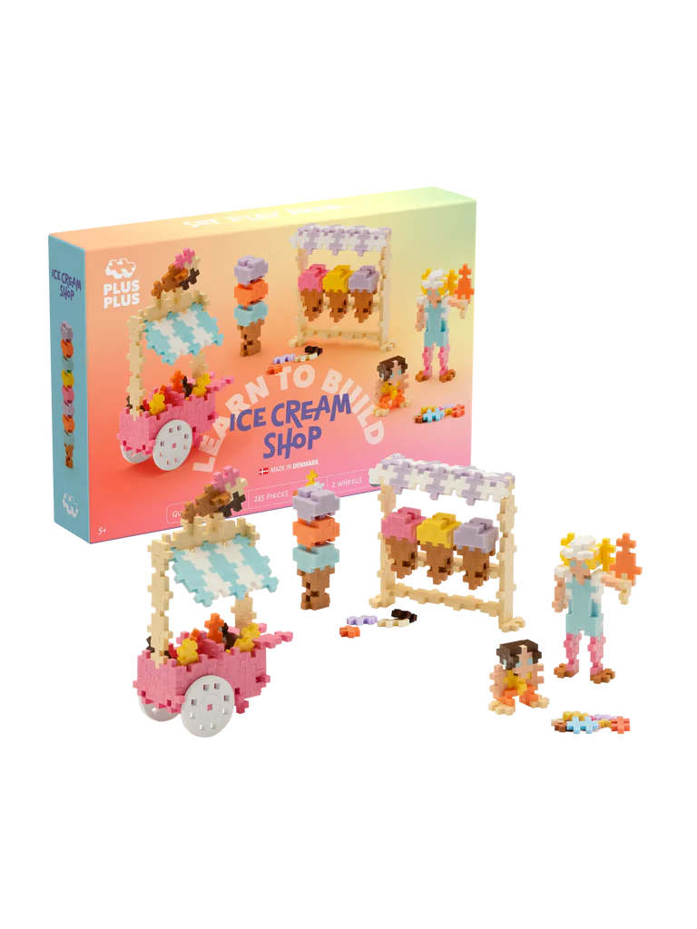 Plus-Plus Learn to Build - Ice Cream Shop 275 Pce