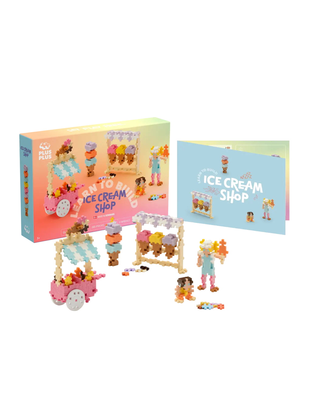 Plus-Plus Learn to Build - Ice Cream Shop 275 Pce