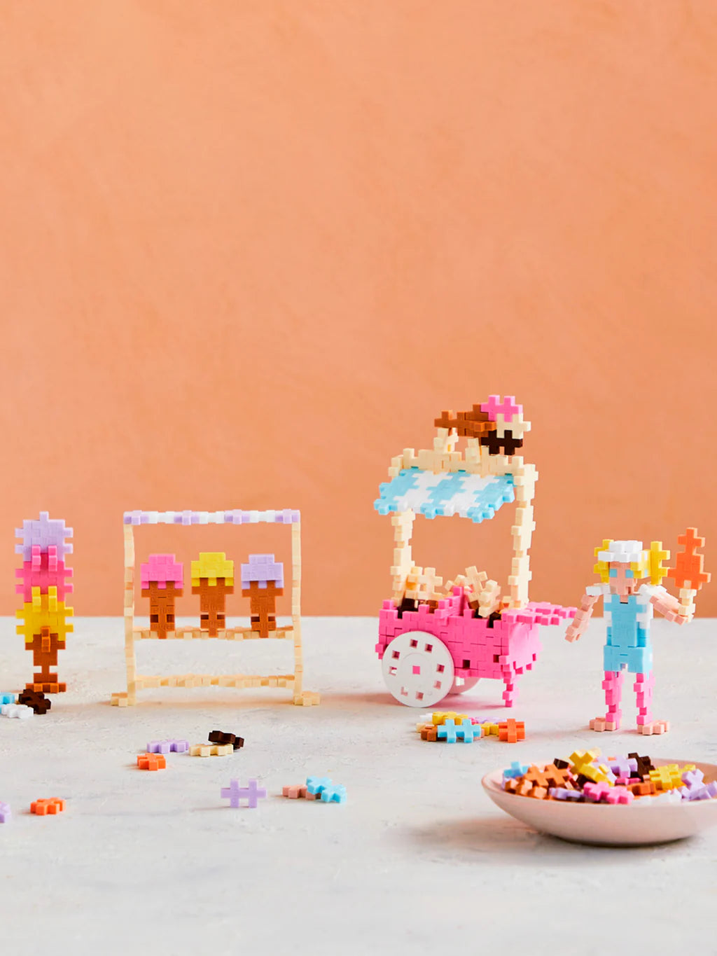 Plus-Plus Learn to Build - Ice Cream Shop 275 Pce