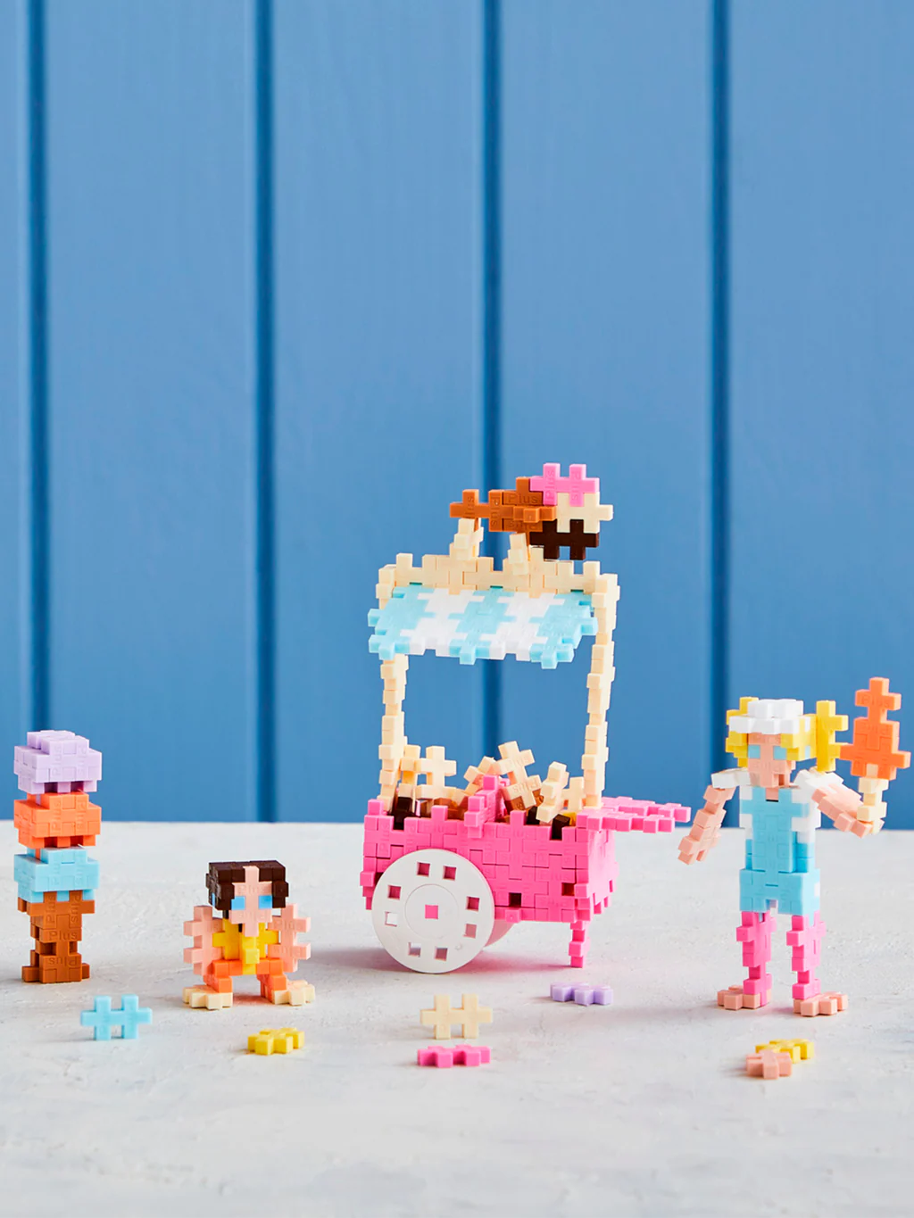 Plus-Plus Learn to Build - Ice Cream Shop 275 Pce