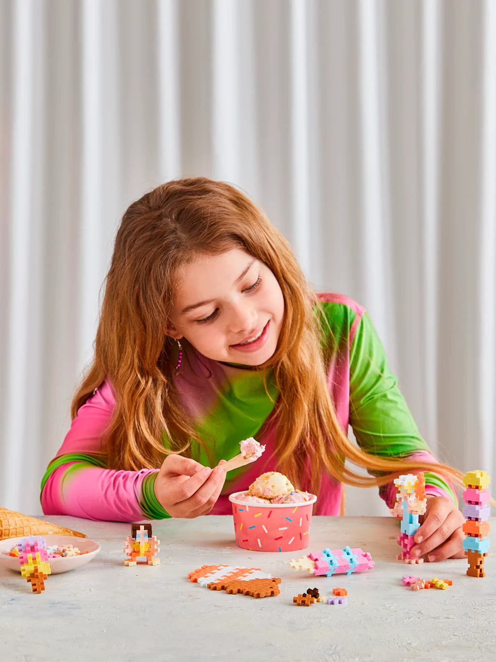 Plus-Plus Learn to Build - Ice Cream Shop 275 Pce