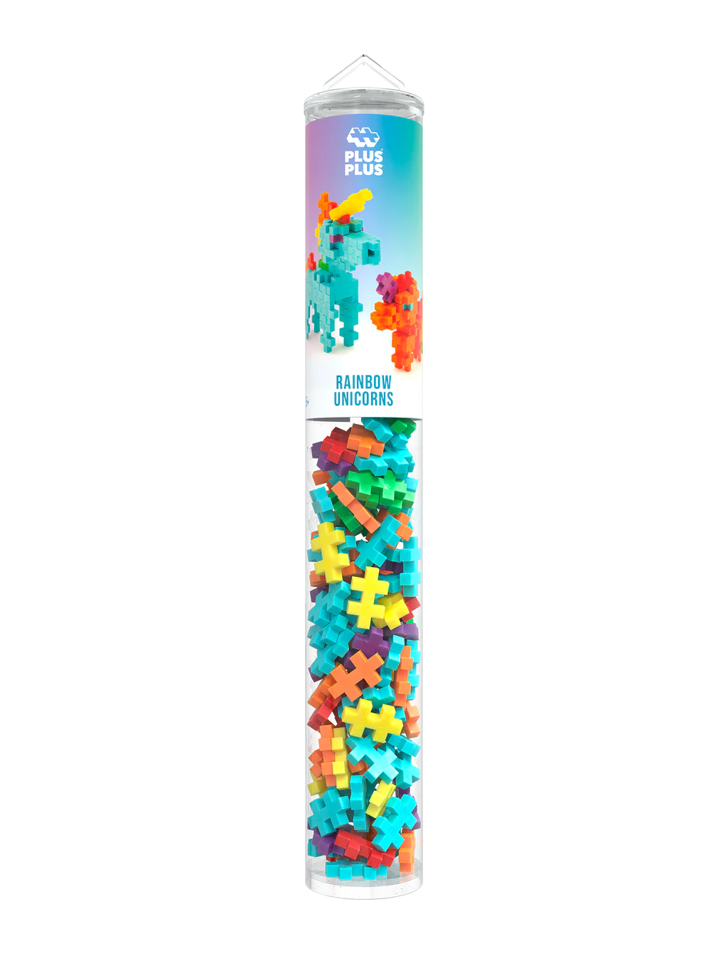 Plus-Plus Rainbow Unicorns 100 Piece Tube