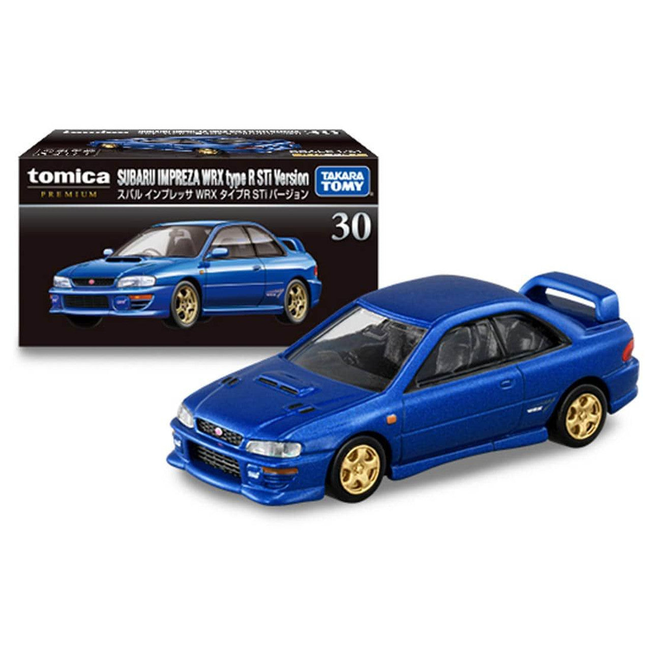 Tomica  Premium 30 Subaru Impreza Wrx Type R Sti