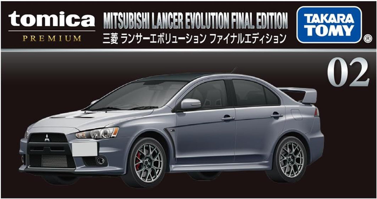 Tomica  Premium 02 Mitsubishi Lancer Evolution