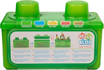 Jelly Blox- 24 pcs Stash & Stack Storage Case