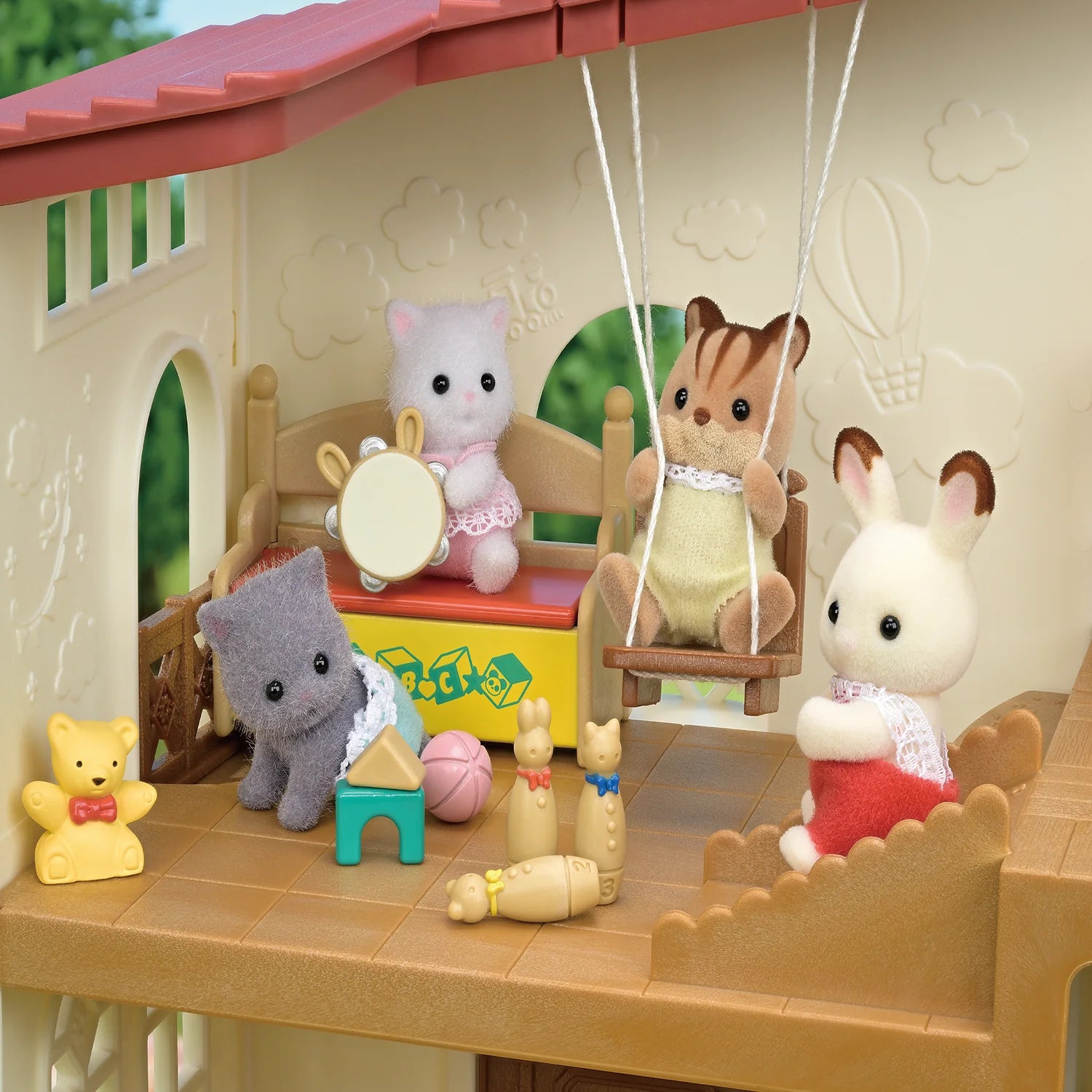 Sylvanian Hilltop Terrace Gift Set