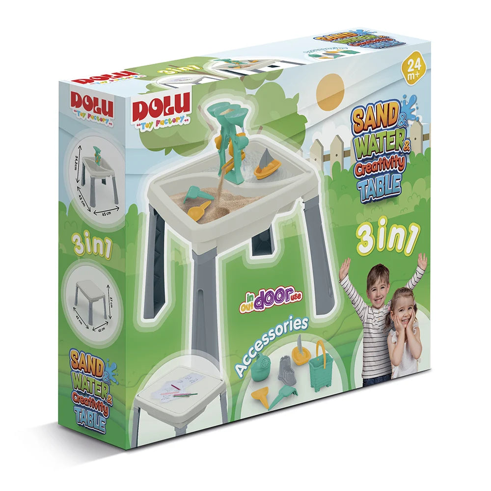 Water & Sand & Creativity Activity Table